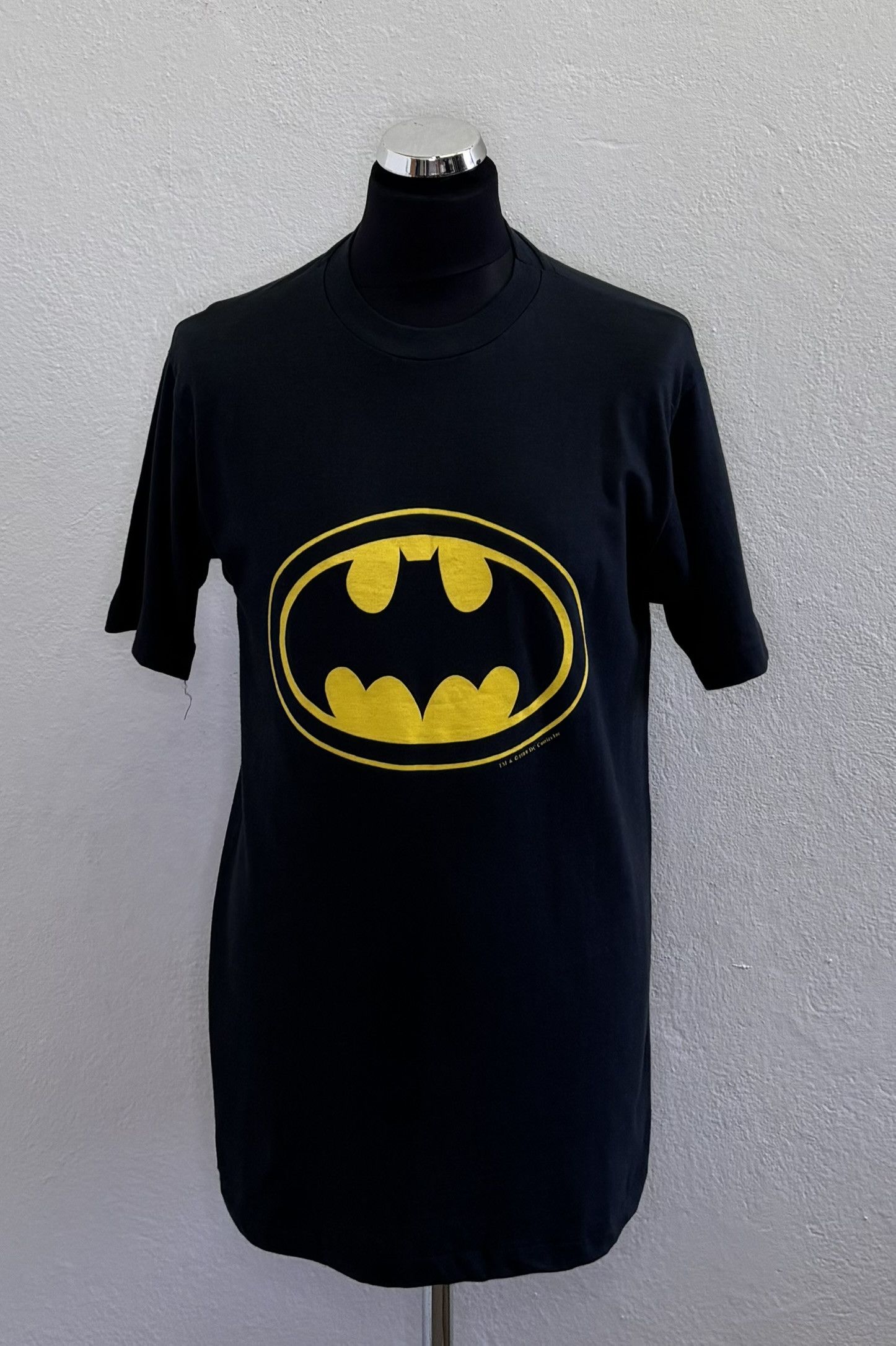 DC Comics × Hanes × Vintage Batman 1989 DC Comics 80s Big Logo T-shirt Hanes Large Size US L / EU 52-54 / 3 - 1 Thumbnail
