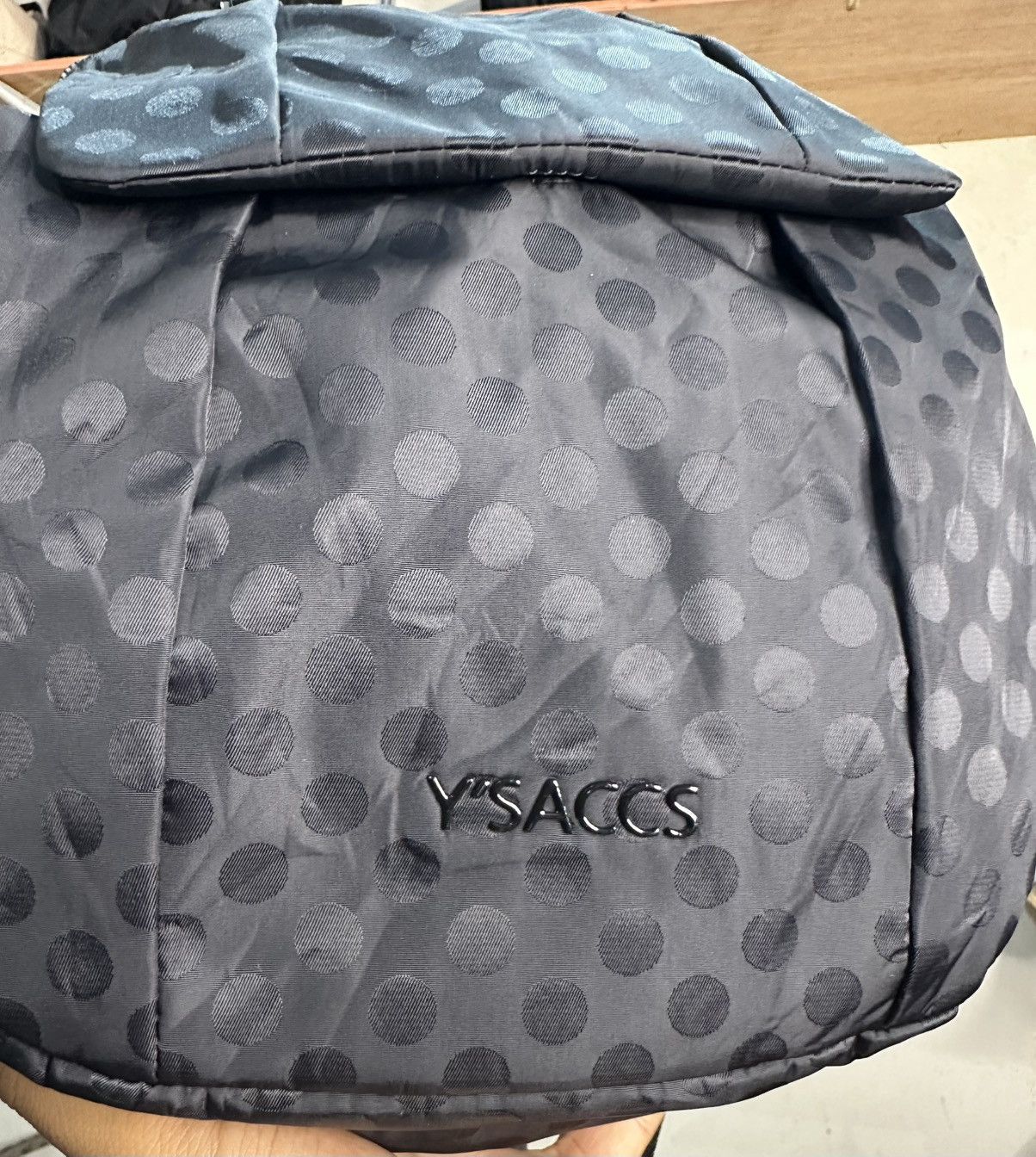 Designer × Japanese Brand × Yohji Yamamoto Y’saccs Yohji Yamamoto Mini Nylon Backpack Size ONE SIZE - 2 Thumbnail