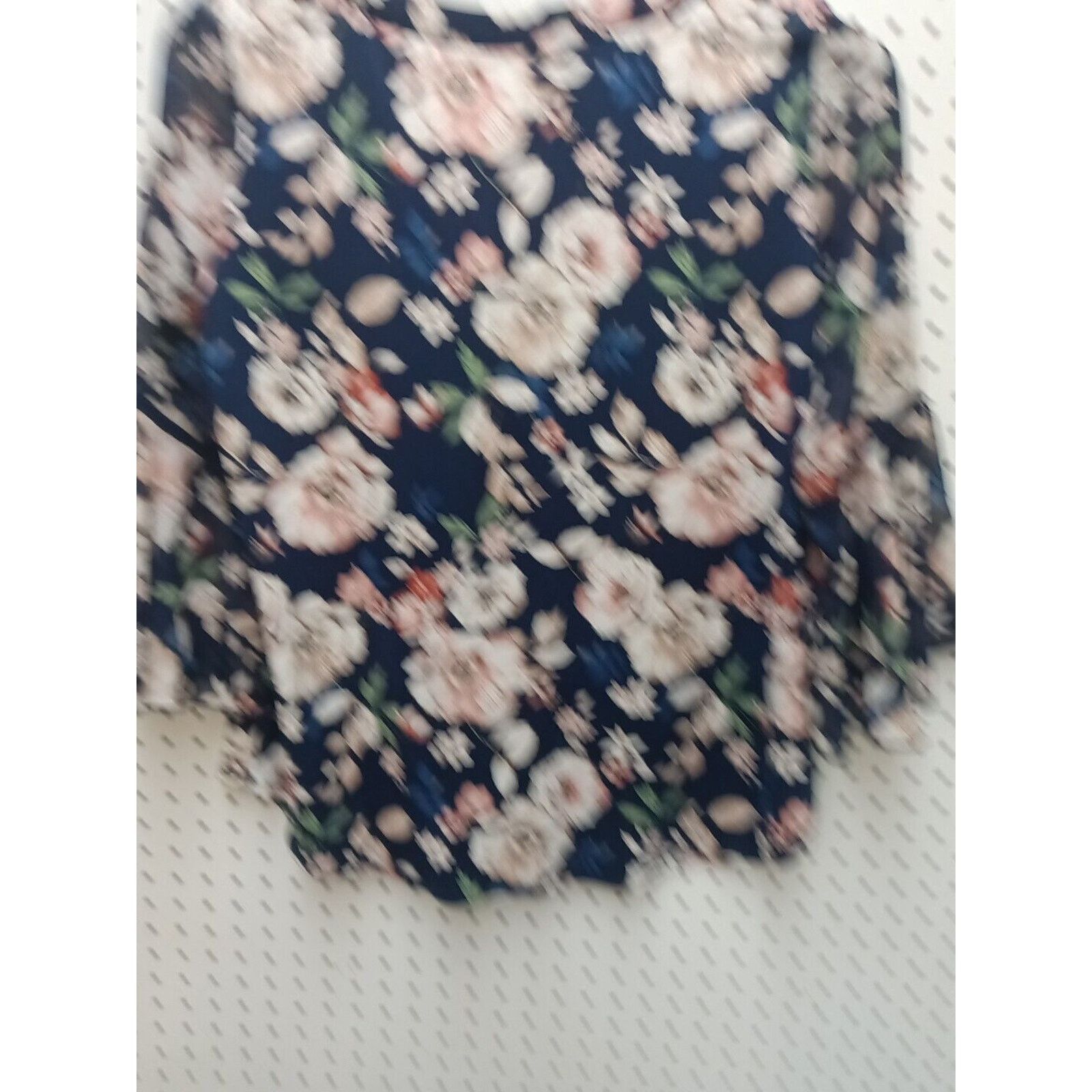 Other PerSeption Plus Size 1X Blouse Floral Multicolored Blouse Size XL / US 12-14 / IT 48-50 - 6 Thumbnail
