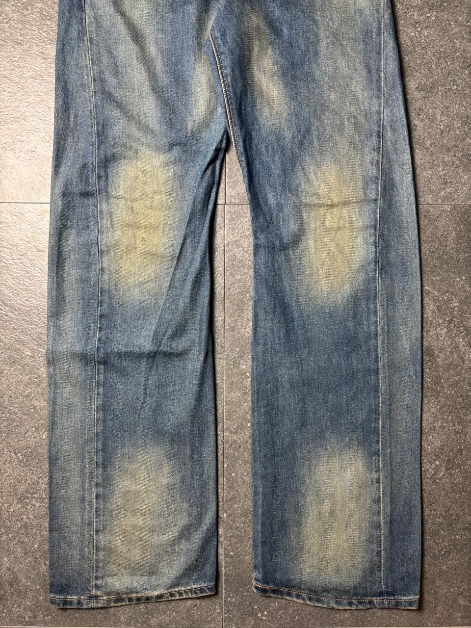 Levi's 2000s Levis Engineered Twisted Mud-Washed Jeans Size US 30 / EU 46 - 6 Thumbnail