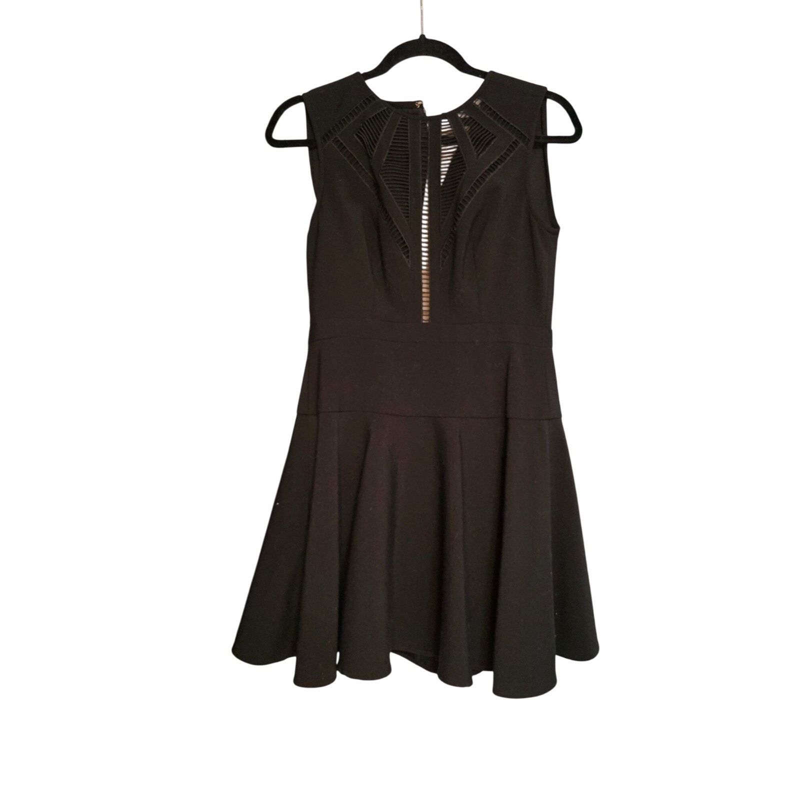 Bcbgmaxazria BCBG Max Azria Black Sleeveless Fit & Flare Dress Size 2 Size XS / US 0-2 / IT 36-38 - 7 Thumbnail