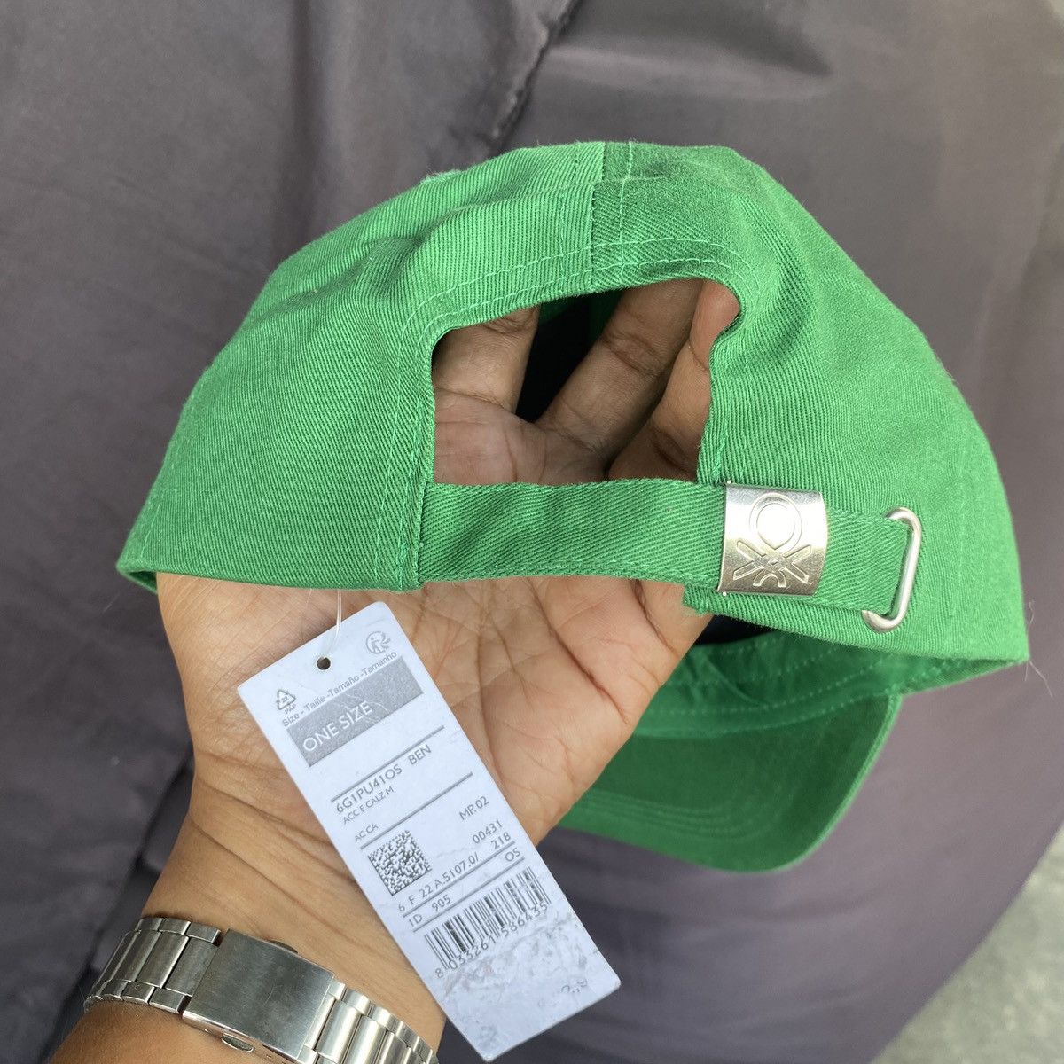 United Colors Of Benetton United colors of benetton prominent logo six panel cap Size ONE SIZE - 2 Thumbnail