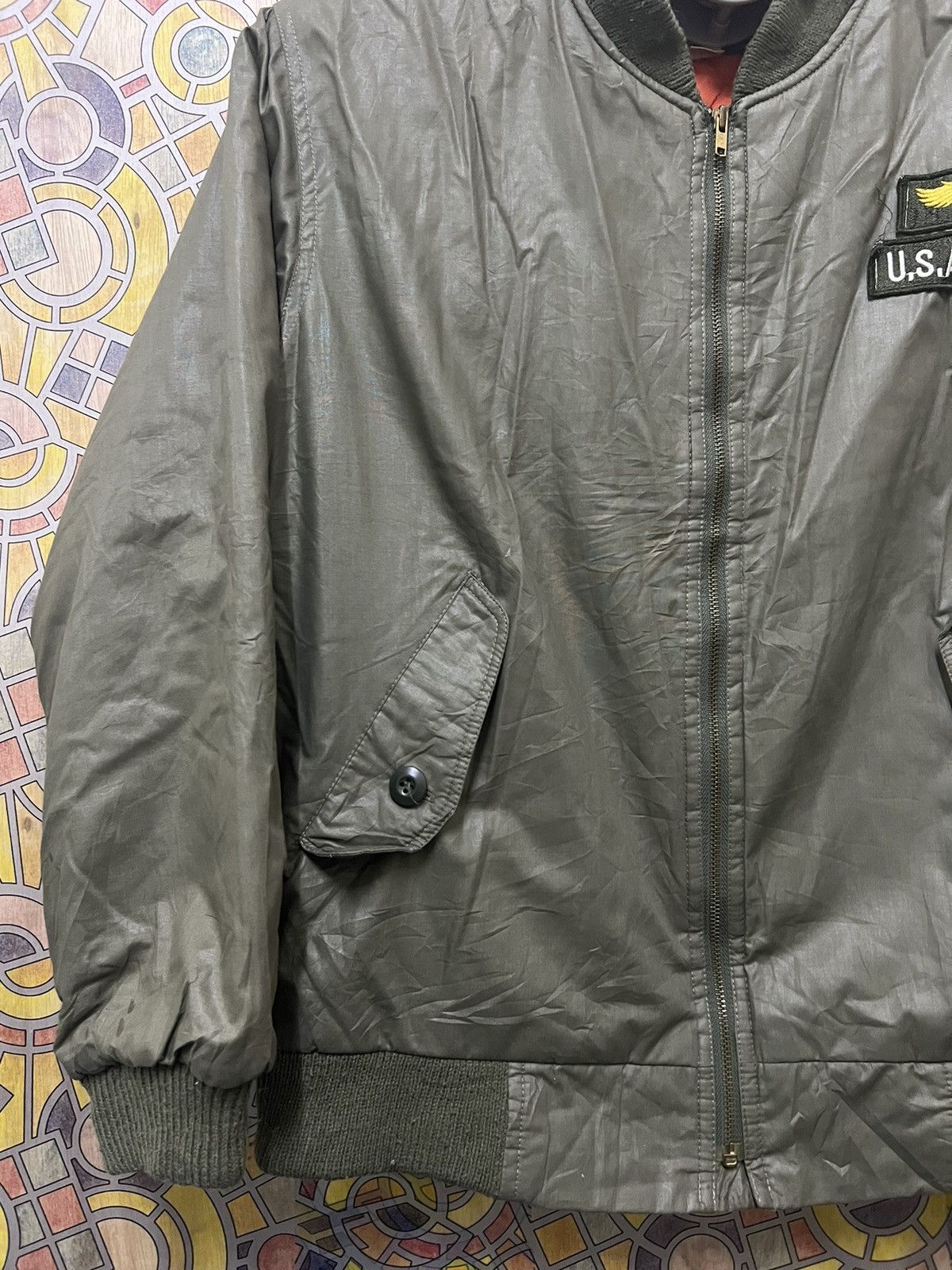 Other U.S.AIR .FORCE JACKET USAF. (GJ38) Size US L / EU 52-54 / 3 - 14 Thumbnail