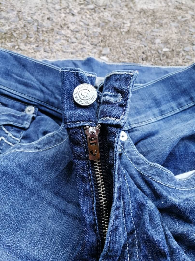 True Religion True Religion Straight Wflps Denim Jeans Size US 40 / EU 56 - 3 Thumbnail