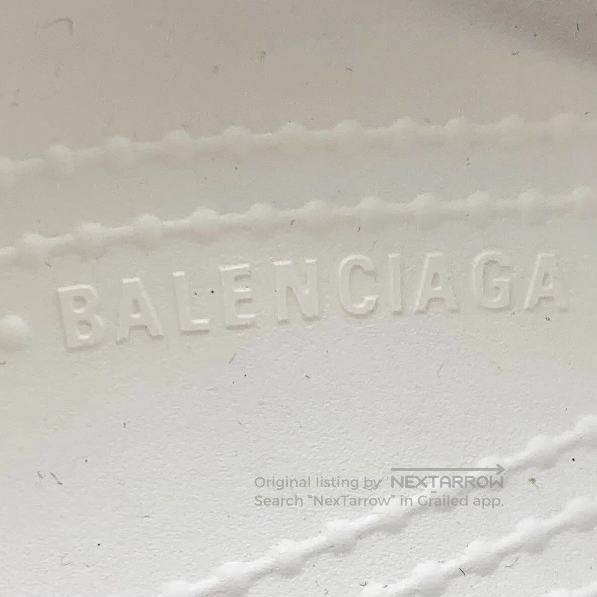 Balenciaga Balenciaga White heart butterfly knot diamond decoration t Size US 7.5 / IT 37.5 - 7 Thumbnail