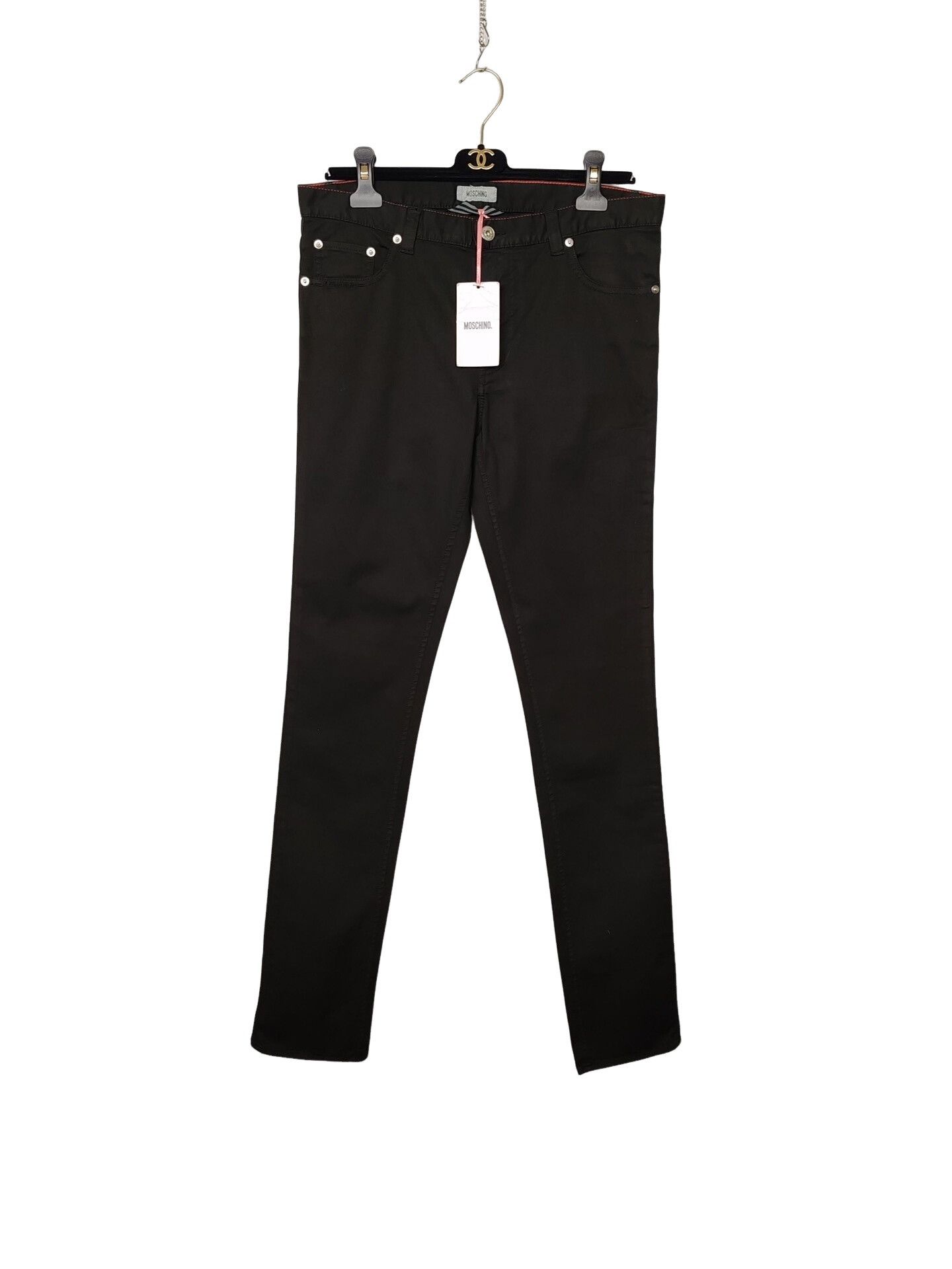Moschino Moschino Black Jeans Size 32 Size US 32 / EU 48 - 1 Thumbnail
