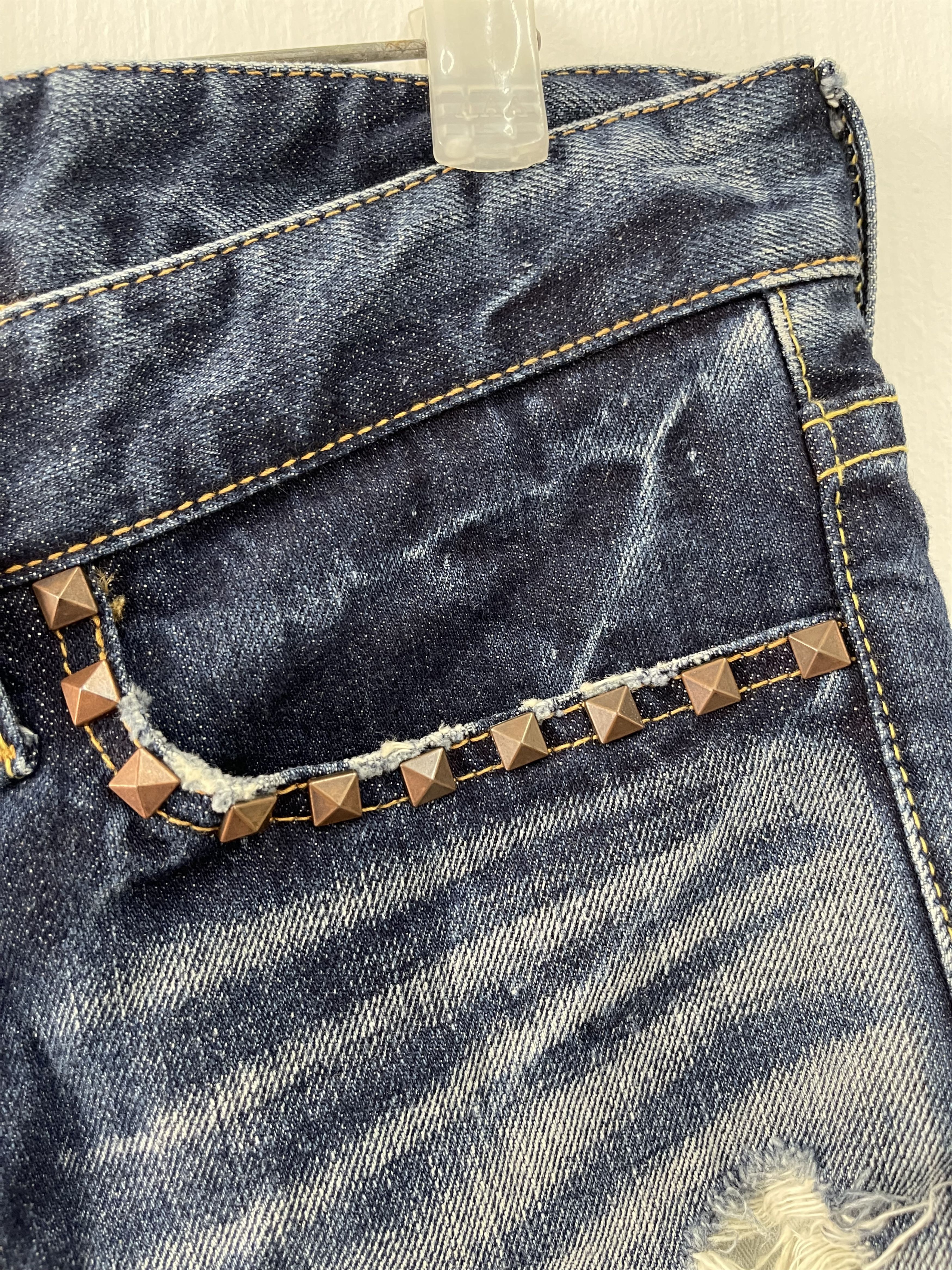 Vanquish Vanquish Japan Tokyo Denim Short Remake Size US 30 / EU 46 - 12 Thumbnail