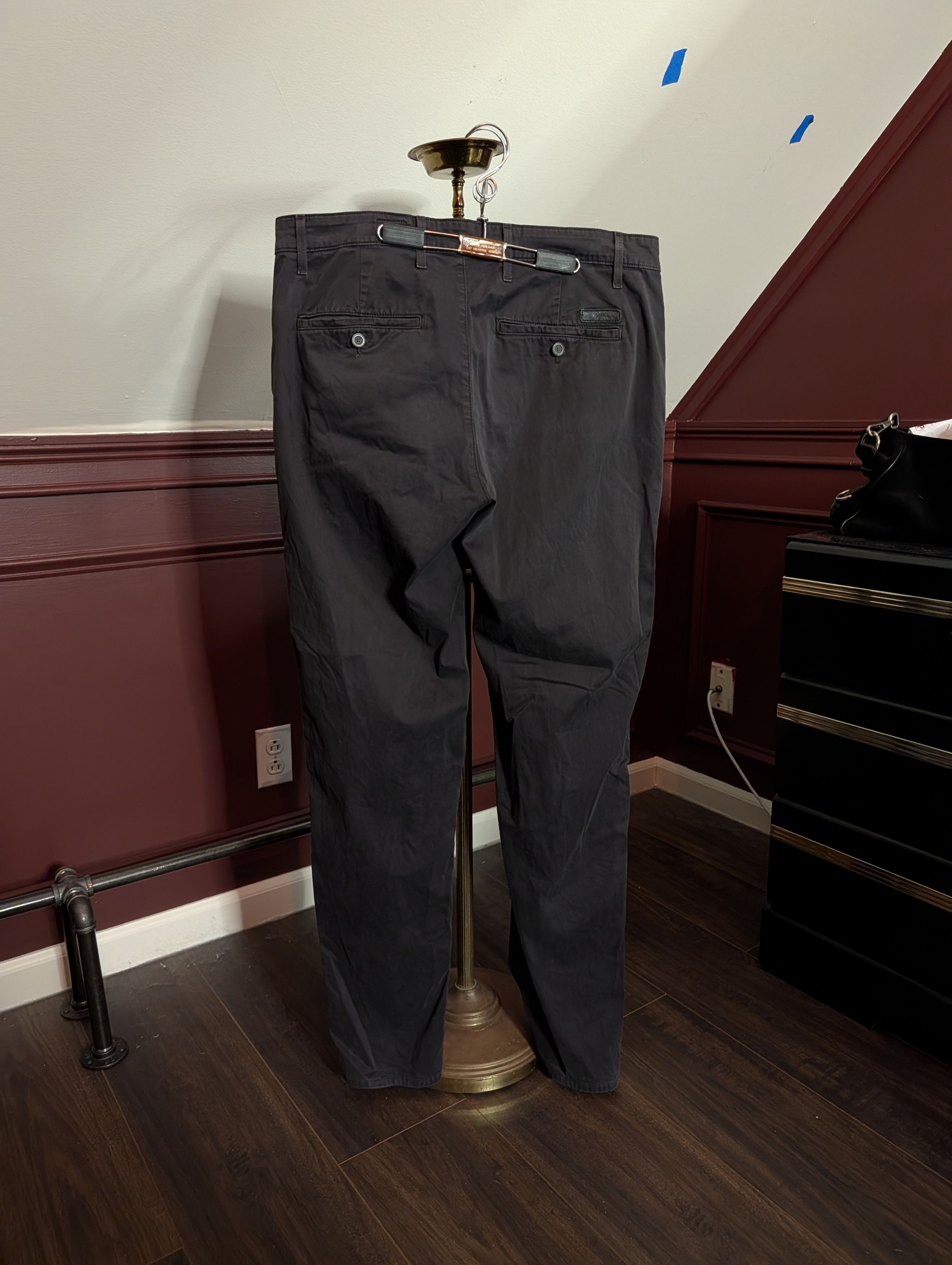 AG Adriano Goldschmied The Marshall Slim Chino mens pants 36 waist Size US 36 / EU 52 - 4 Thumbnail