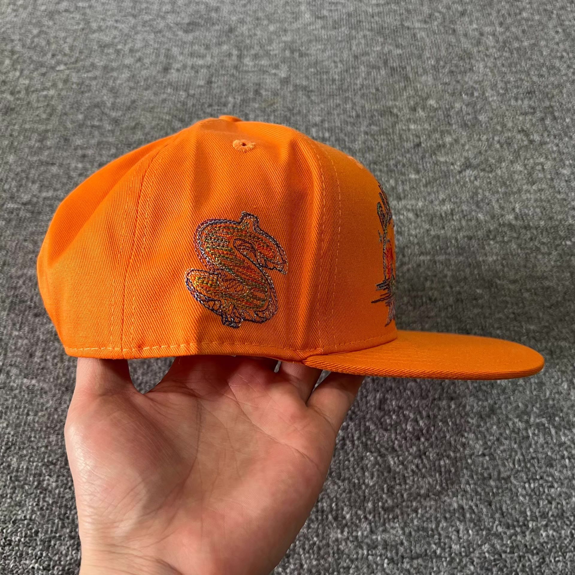 Billionaire Boys Club BBCDiamondDollarSingle-LineEmbroideredFlatBrimBaseballCap Q7 Size ONE SIZE - 6 Thumbnail