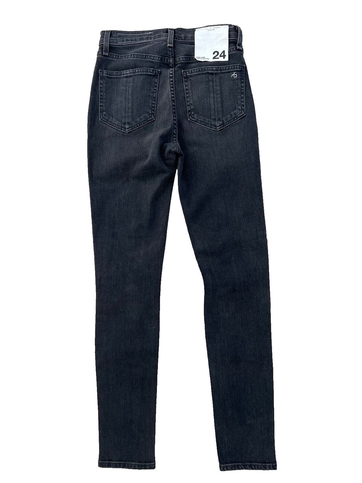 Rag & Bone Rag & Bone Distressed Ankle Skinny Jeans Rock With Holes 24 Size 24" / US 00 / IT 34 - 5 Thumbnail
