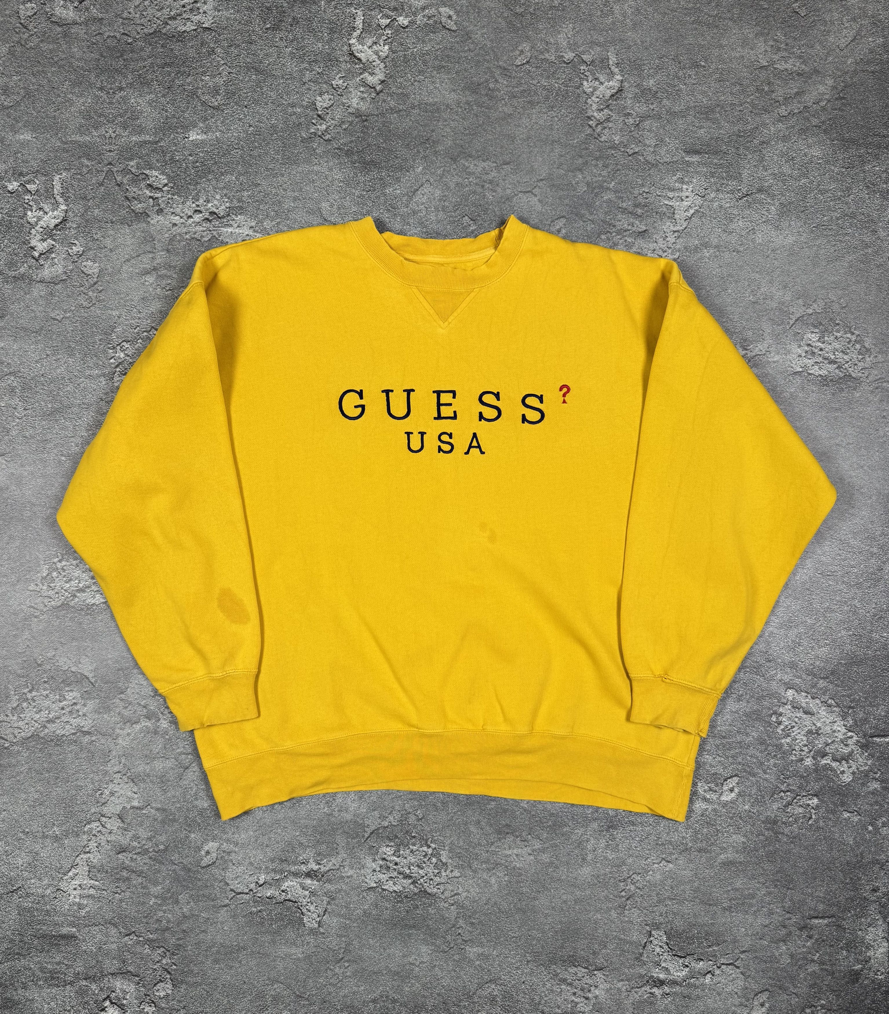 If Six Was Nine Guess 2000s VTG Y2K USA Sweatshirt Size XL Retro Size US XL / EU 56 / 4 - 1 Thumbnail