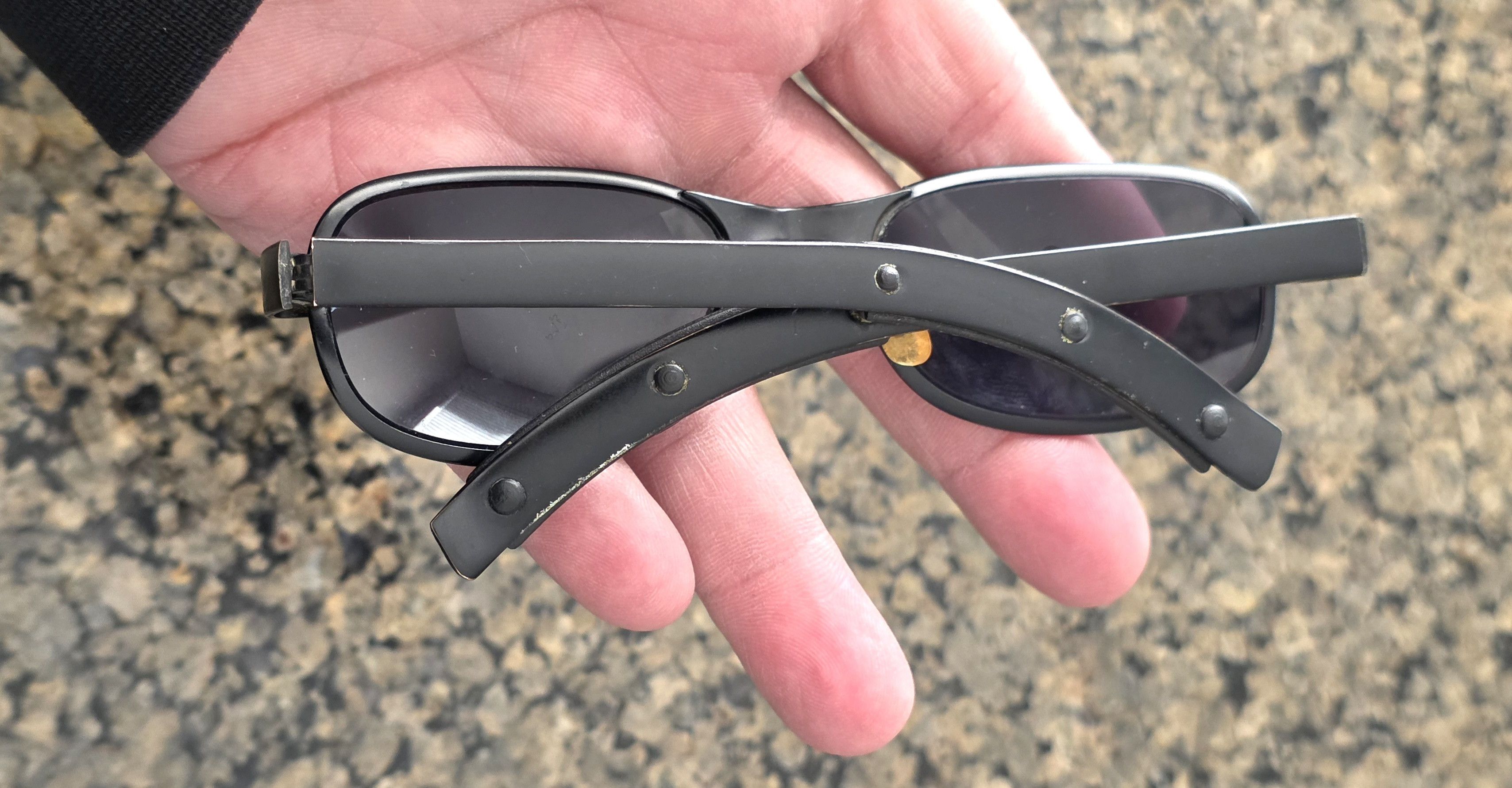Other Bausch & Lomb True vintage sunglasses Unisex Black metal Size ONE SIZE - 7 Thumbnail