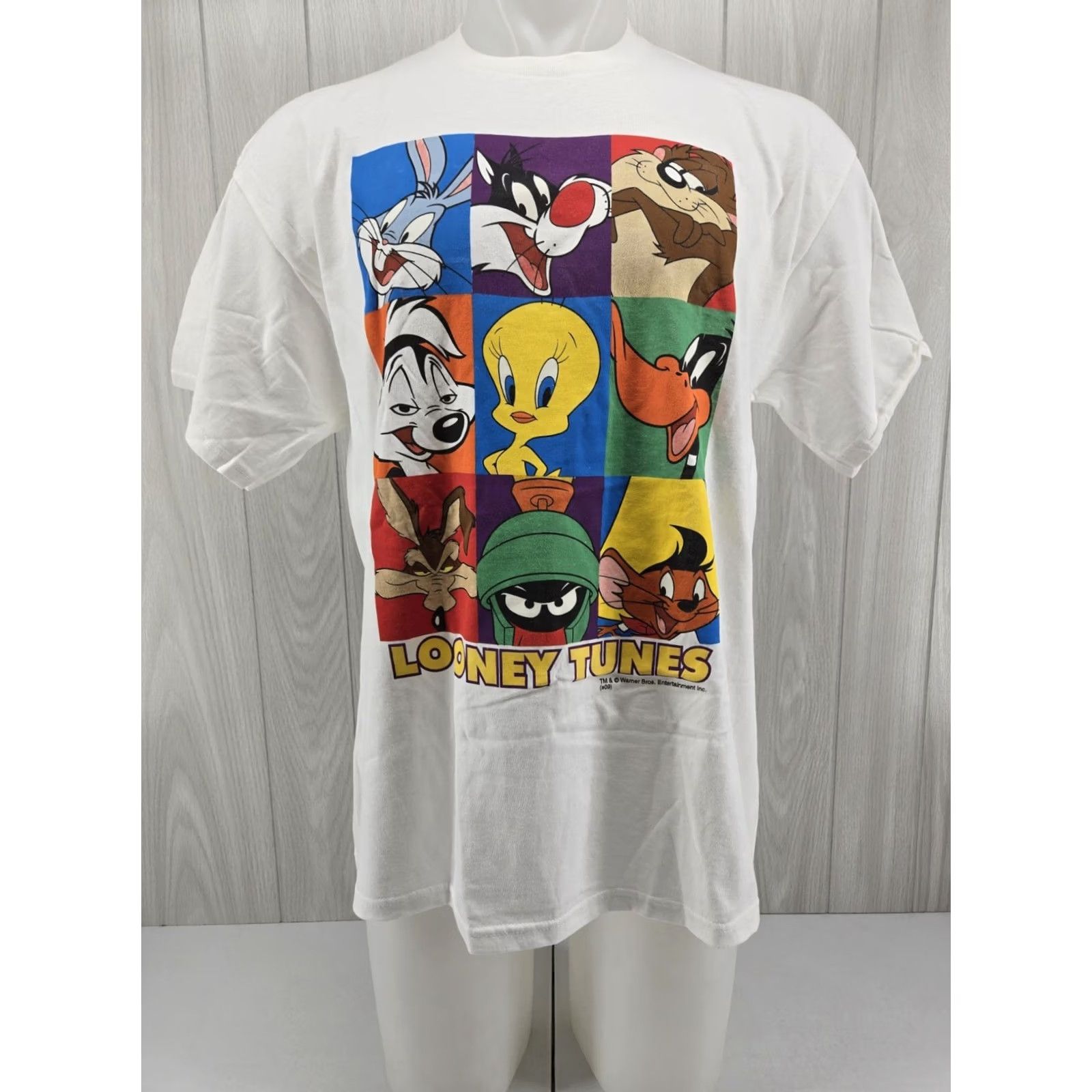Vintage VINTAGE Looney Tunes Men’s Large T Shirt Graphic Print Cartoon Bugs Bunny Size US L / EU 52-54 / 3 - 2 Thumbnail