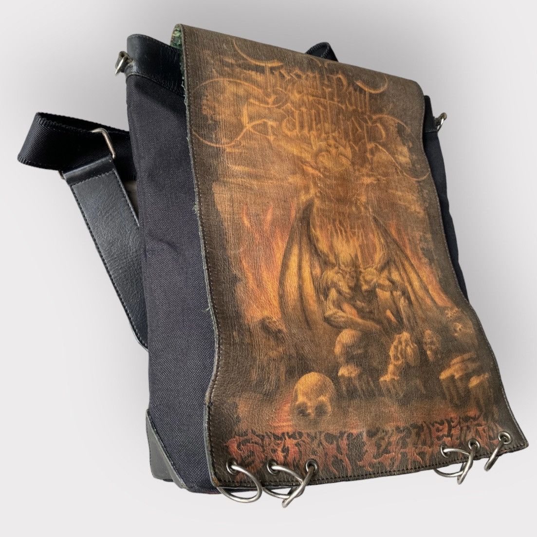 Jean Paul Gaultier SS01 “Satan” Piecing Two Way Bag Size ONE SIZE - 2 Thumbnail