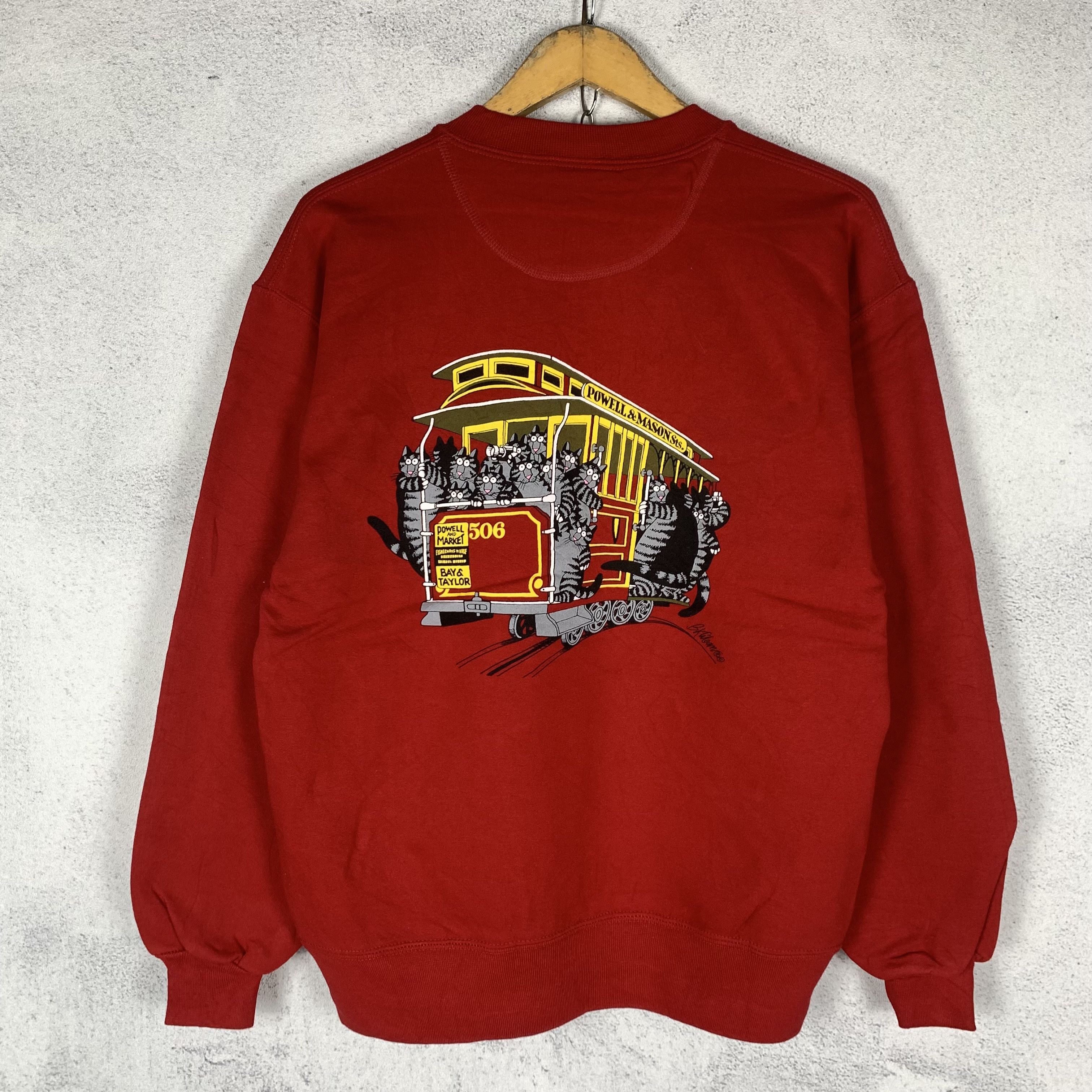 Vintage Vintage Crazy Shirts Sweatshirt Crewneck Size US S / EU 44-46 / 1 - 2 Thumbnail