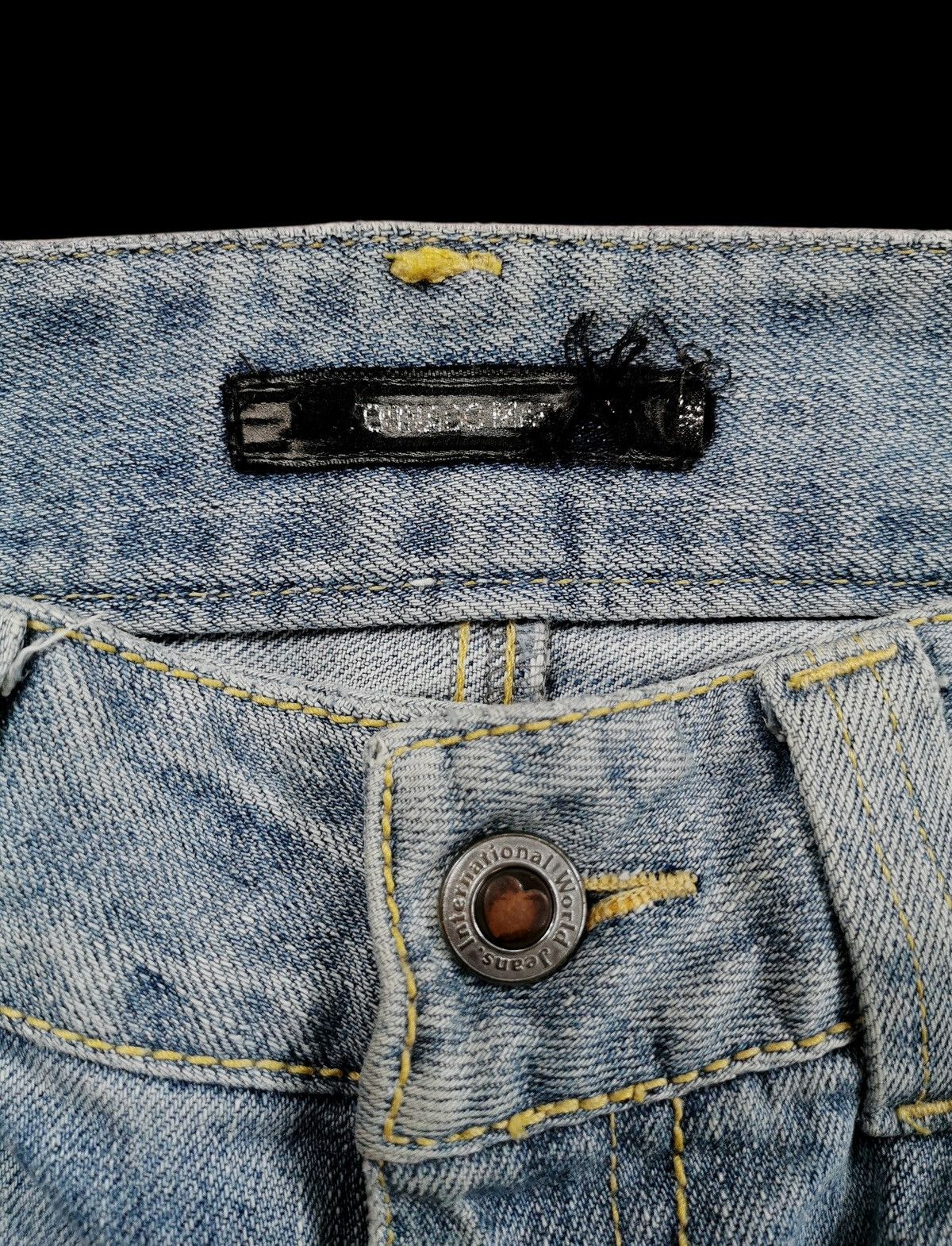 Tornado Mart Vintage Tornado Mart Flare Distressed Jeans Size US 29 - 7 Thumbnail