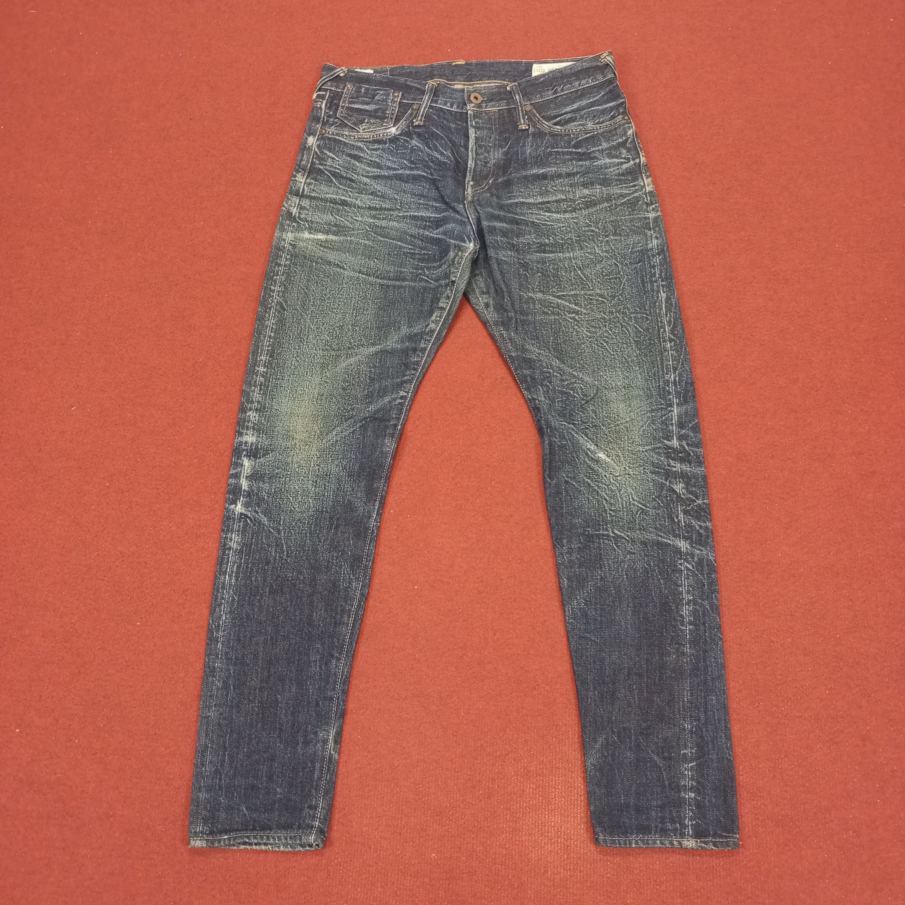 Evisu Evisu Jeans Japanese Brand Streetwear Custom Daicock Style Size US 31 - 4 Thumbnail