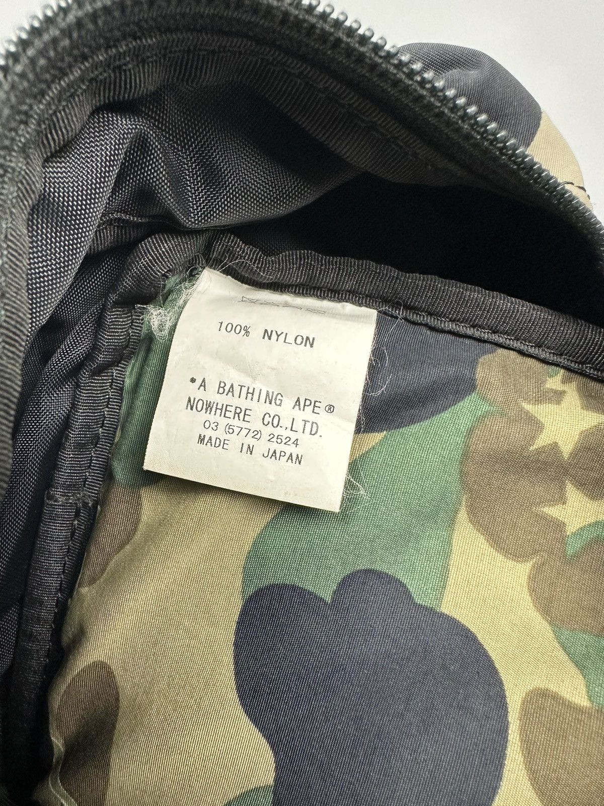 Bape × Kaws 🔥Sick🔥Bape X Kaws Camo Waist/Shoulder Bag Size ONE SIZE - 10 Thumbnail