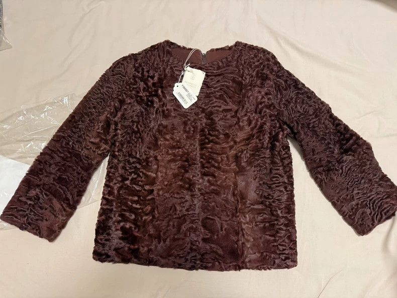 Brunello Cucinelli Brunello Cucinelli Astrakhan Fur Jacket Size US M / EU 48-50 / 2 - 1 Thumbnail