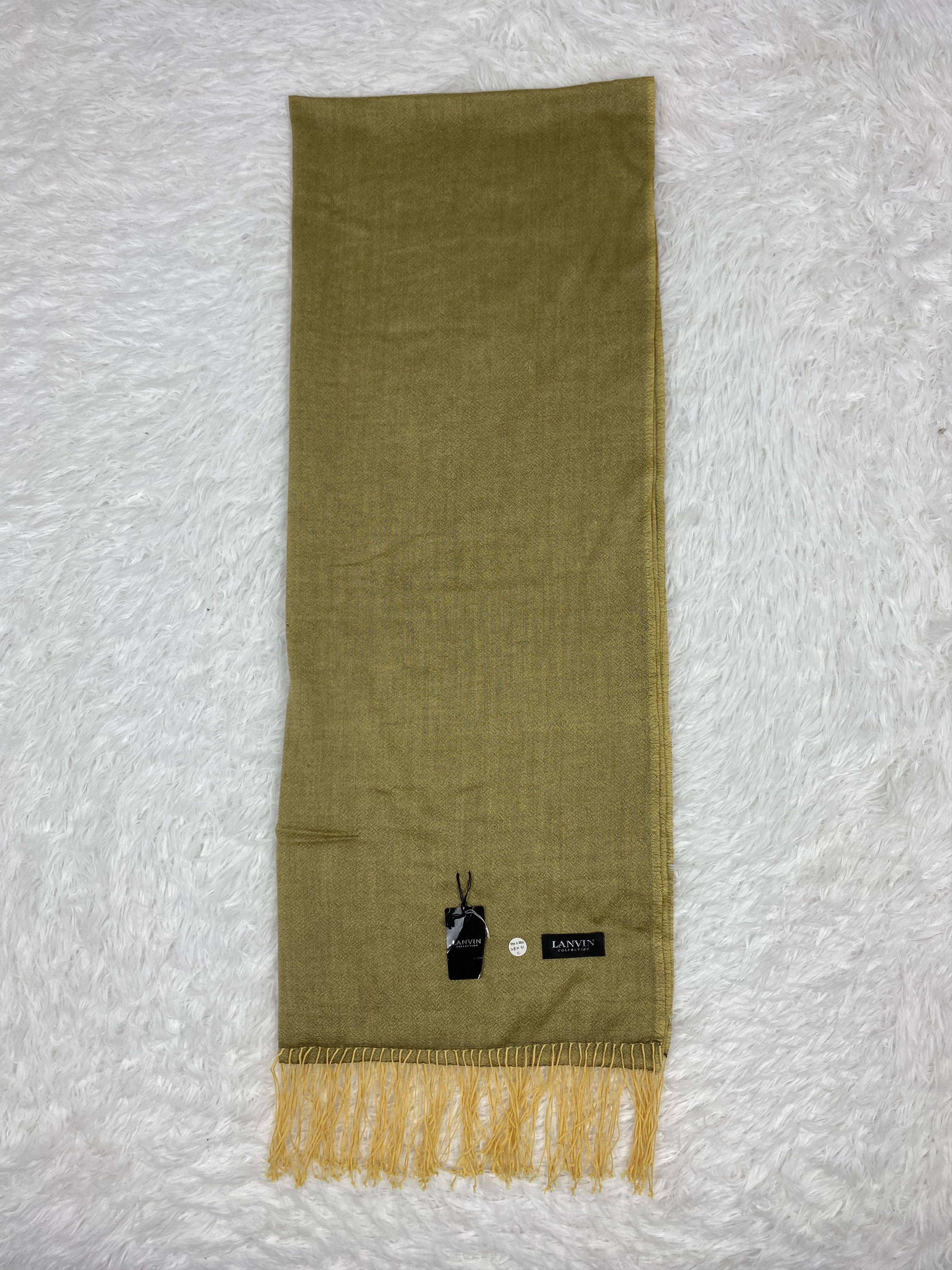 Lanvin Vintage Lanvin Scarf / Muffler Neckwear PM0200 Size ONE SIZE - 6 Thumbnail