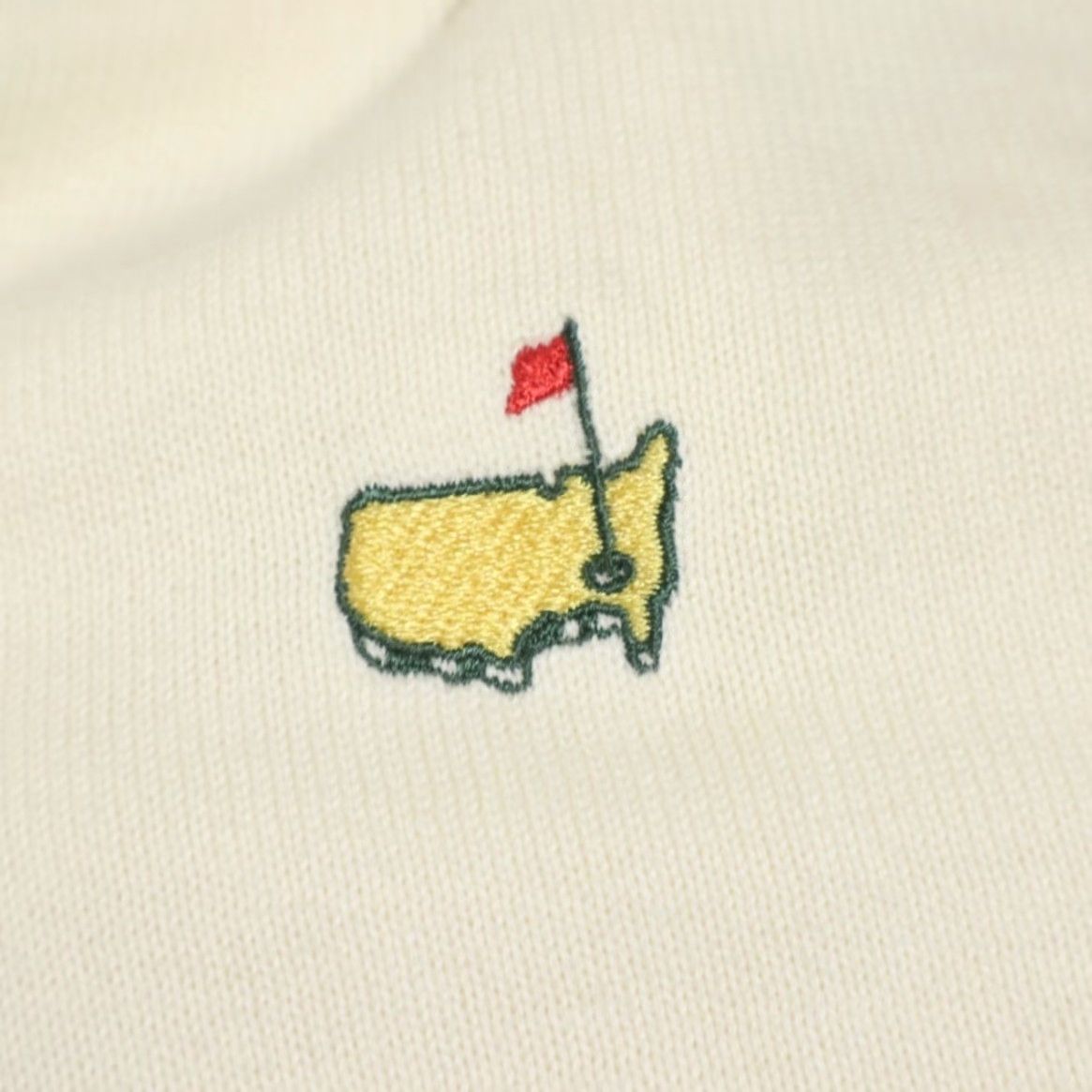 Vintage VTG Slazenger x Masters Solid V-Neck Cotton Sweater Cream Men's XL Shirt Size US XL / EU 56 / 4 - 5 Thumbnail