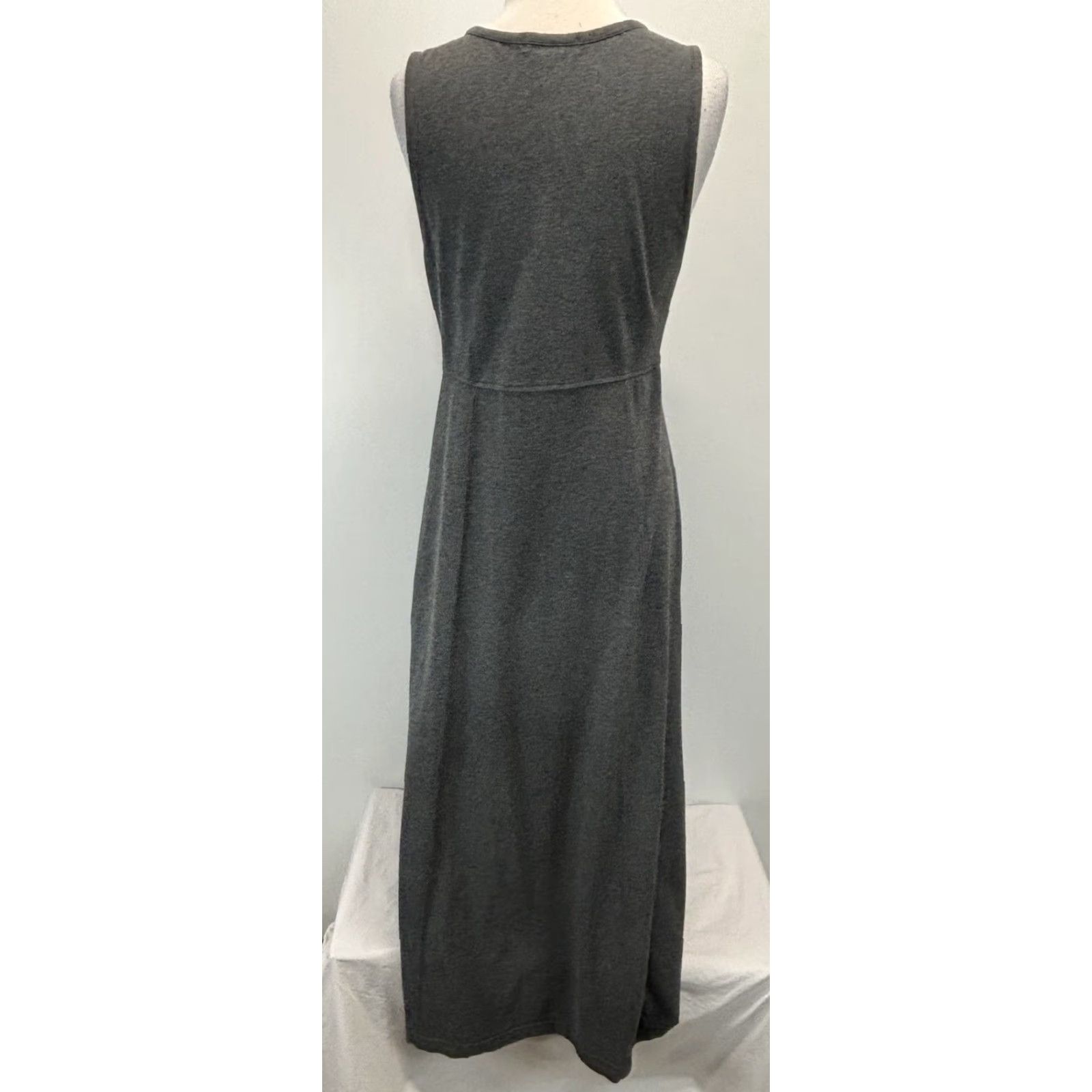 Eddie Bauer VINTAGE Eddie Bauer Maxi Dress Tank Sleeveless Gray Cotton Round Neck Pullover Casual Travel Women M Size M / US 6-8 / IT 42-44 - 3 Thumbnail