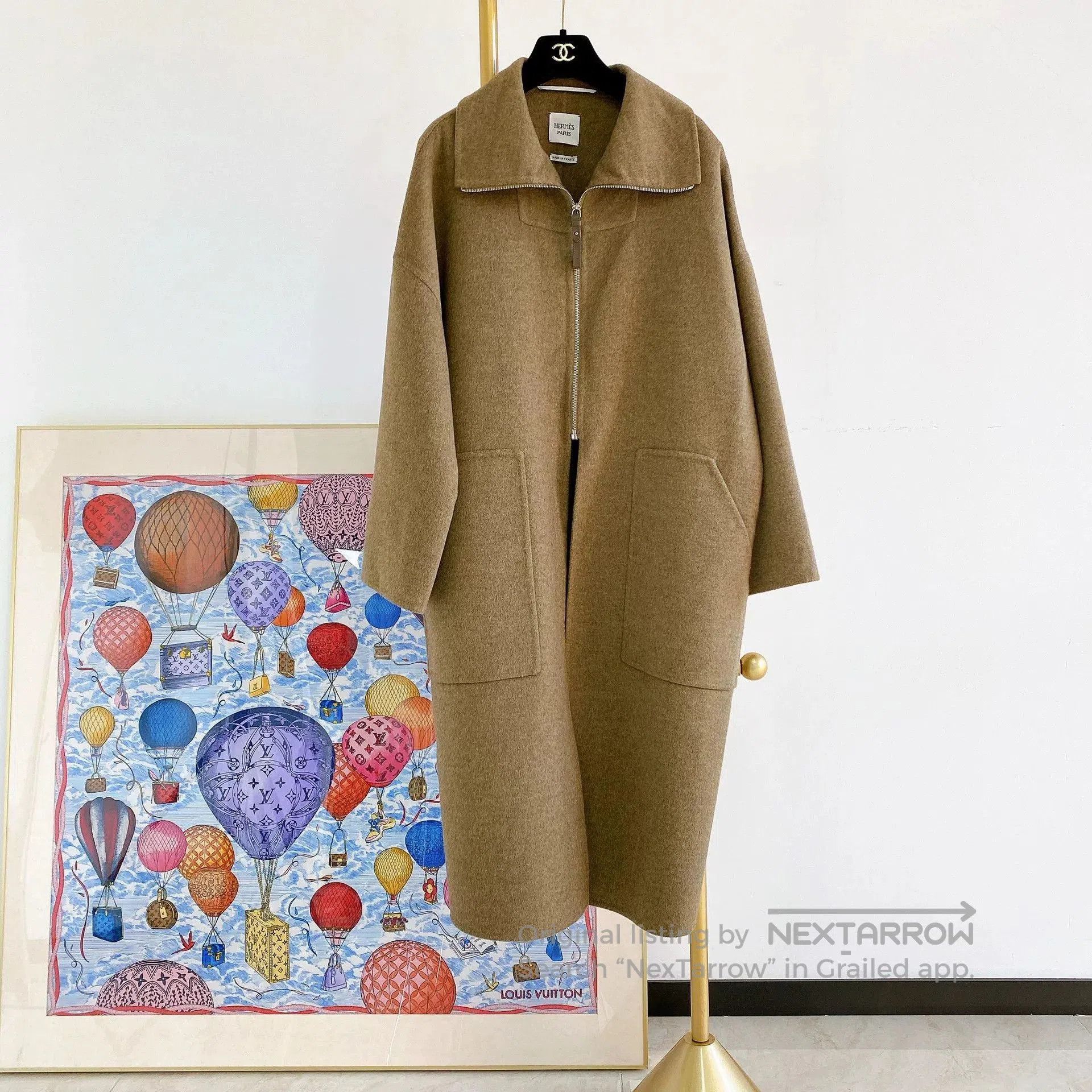 Hermes Hermes Solid Cashmere Coat Size 36. Size US S / EU 44-46 / 1 - 1 Thumbnail