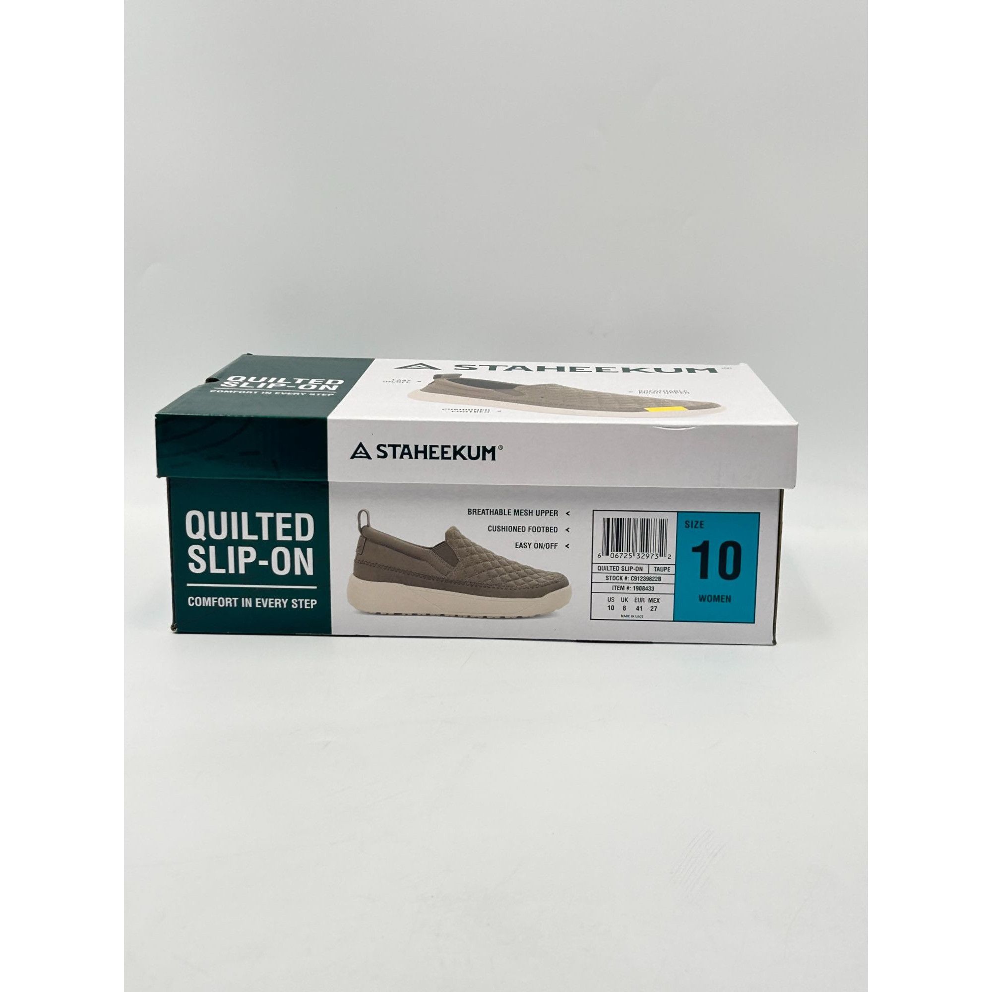Other Staheekum Quilted Slip On Women’s 10 Taupe Comfort Casual Sh Size US 10 / IT 40 - 8 Thumbnail