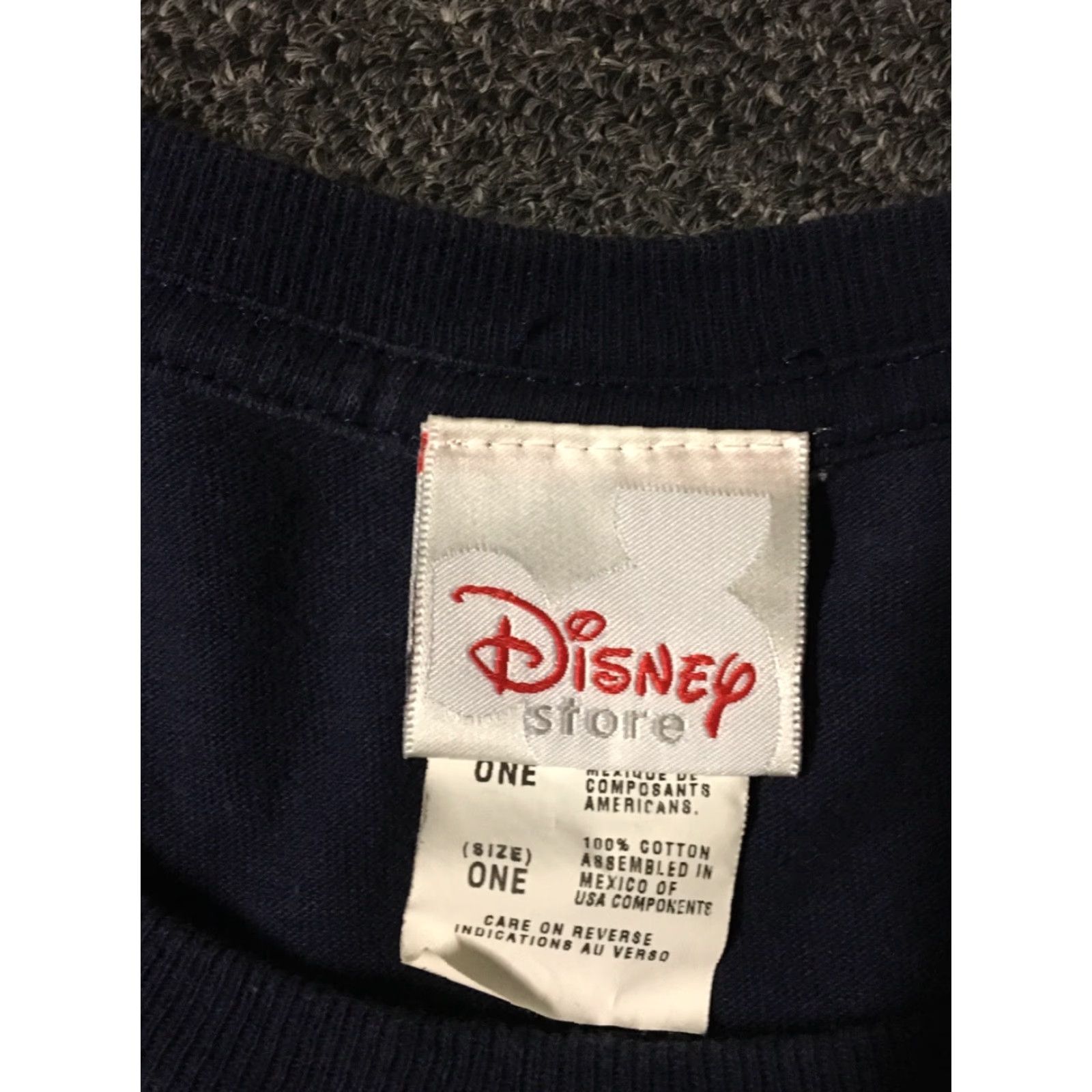 Disney VINTAGE 90s Pooh Dream Your Troubles Away Sleeping Shirt Disneyland Tigger Piglet Disney Unisex Adults One Size Short Sleeve Navy Blue Pooh T-Shirt Size US M / EU 48-50 / 2 - 4 Thumbnail