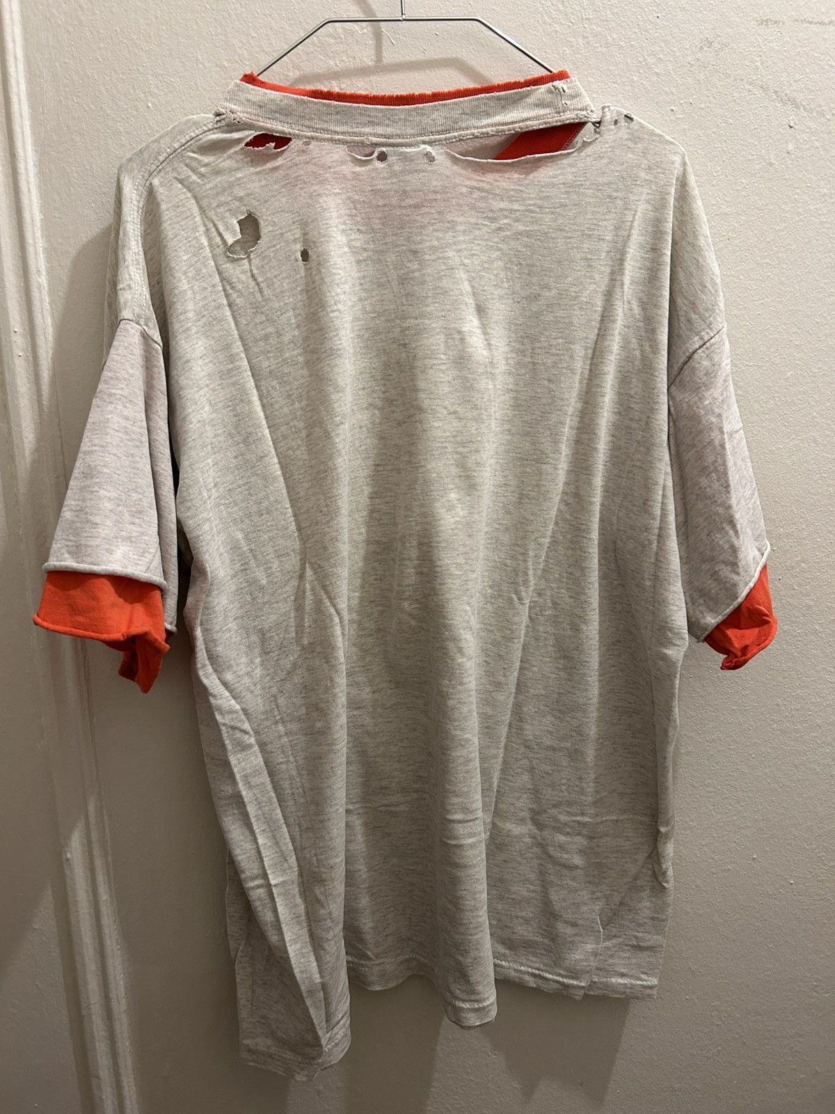 Salem Sportswear Vintage Chicago Bulls Double Layered T-Shirt Size US XL / EU 56 / 4 - 4 Thumbnail