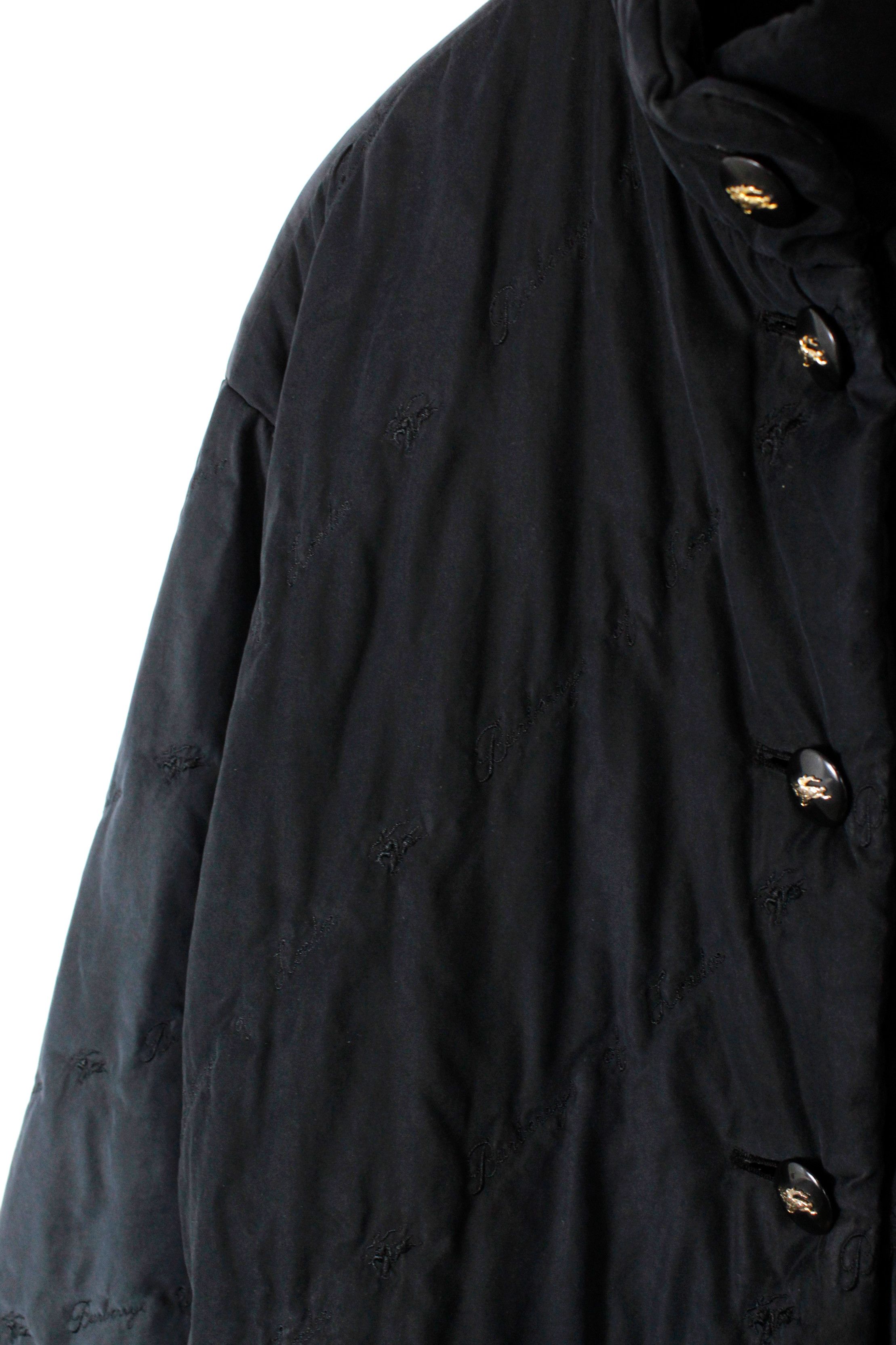 Burberry × Burberry Prorsum × Vintage Vintage Burberry Knight Monogram Logo Quilted Coat 90s Size L / US 10 / IT 46 - 5 Thumbnail