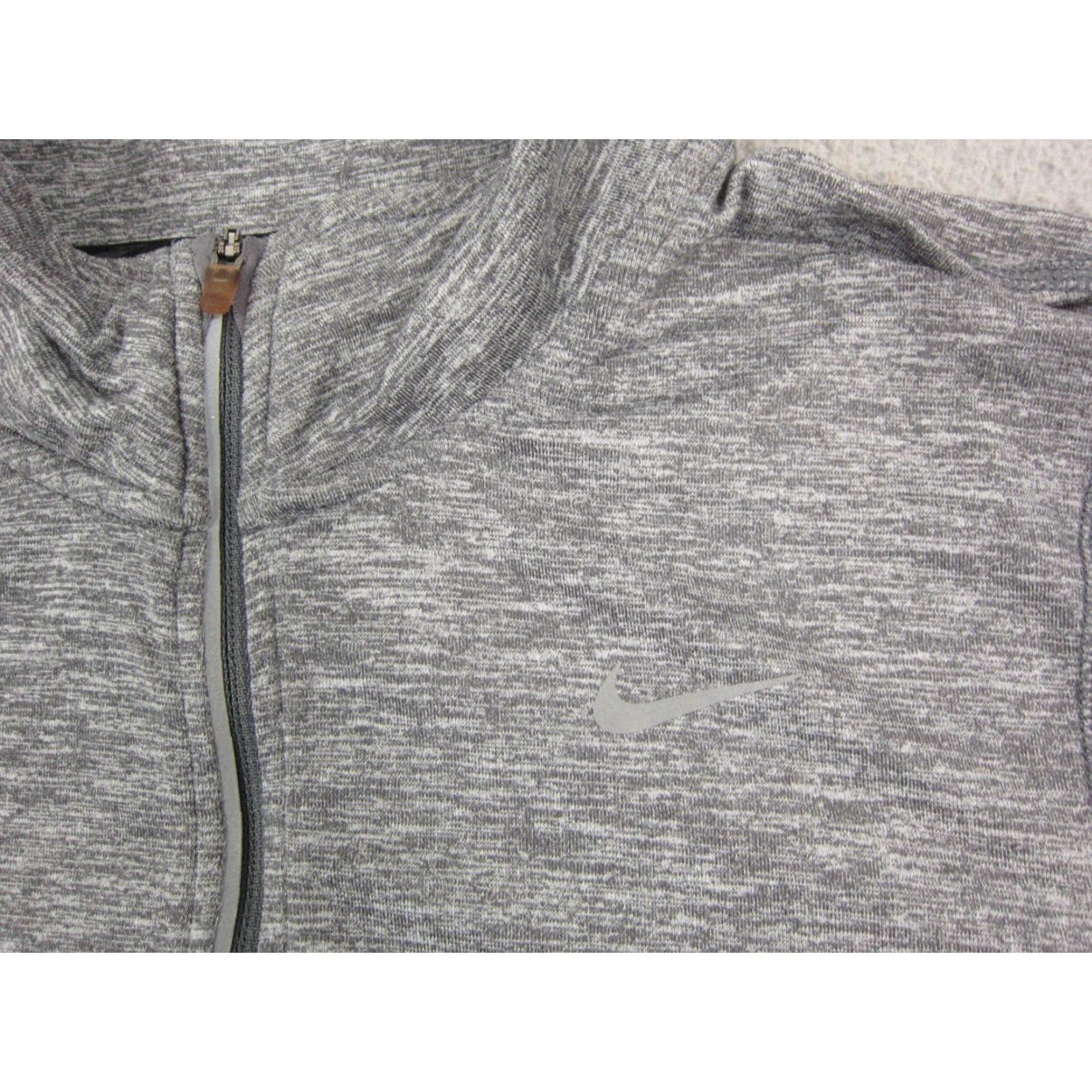 Nike Nike Shirt Womens Small Gray Heather 1/4 Zip Dri-Fit Element Athletic Running Casual Sports 90s Womens? Size S / US 4 / IT 40 - 4 Thumbnail