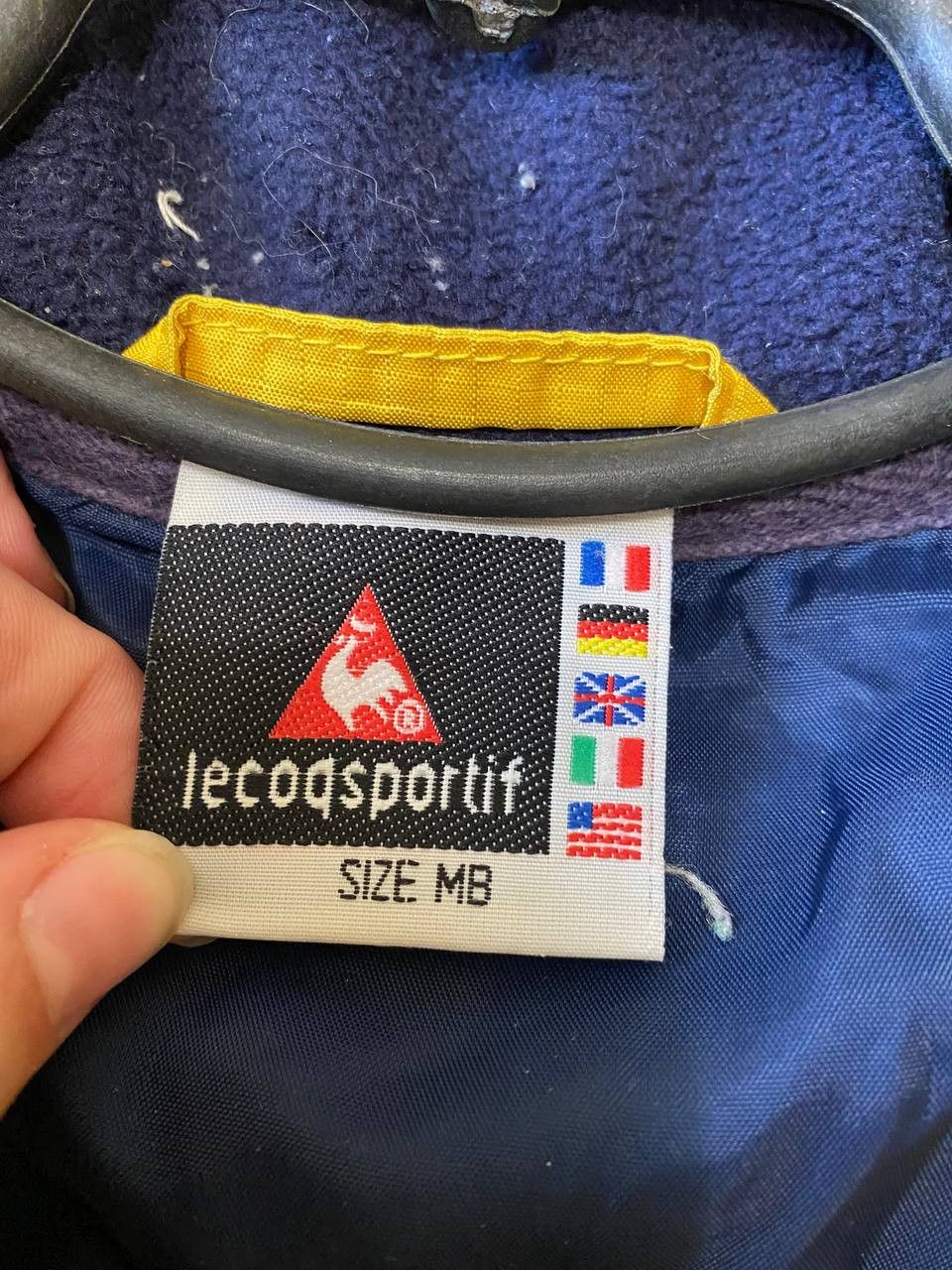 Le Coq Sportif Le Coq Sportif Windbreaker Light Jacket Outwear Size M / US 6-8 / IT 42-44 - 2 Thumbnail