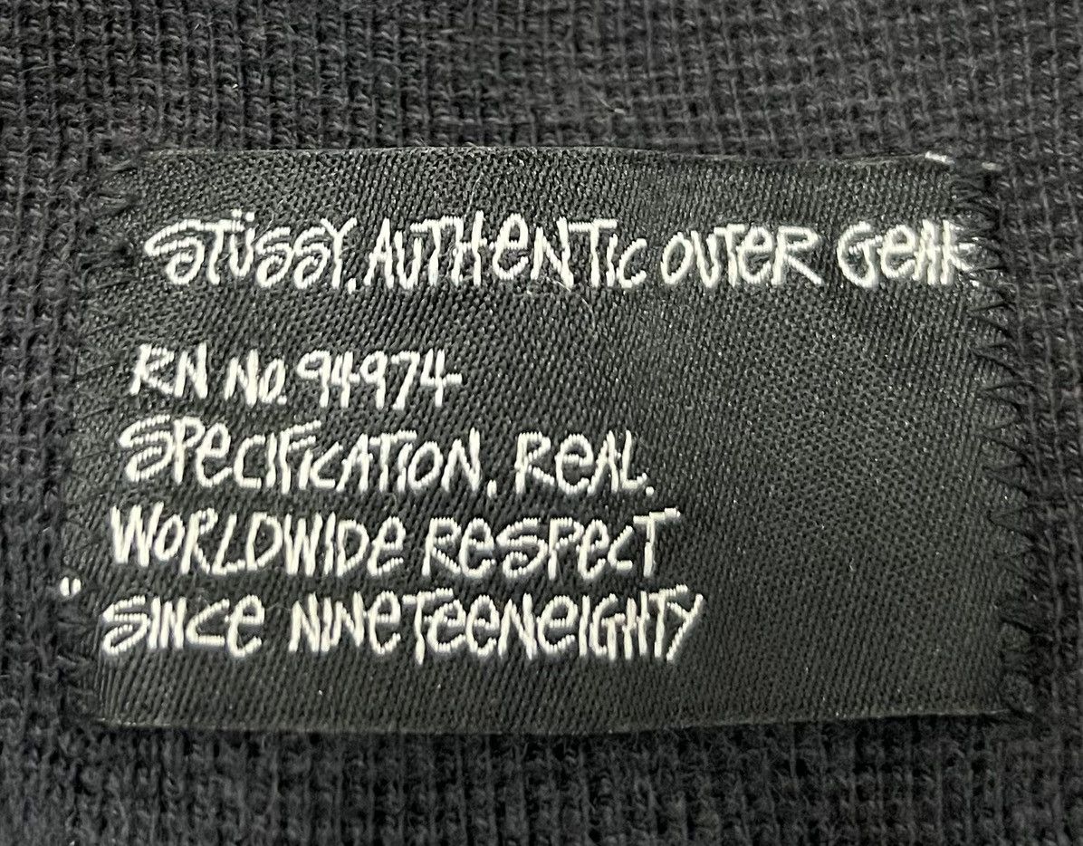 Stussy × Vintage VINTAGE STUSSY AUTHENTIC OUTER GEAR JACKET HOODIE Size US M / EU 48-50 / 2 - 7 Thumbnail