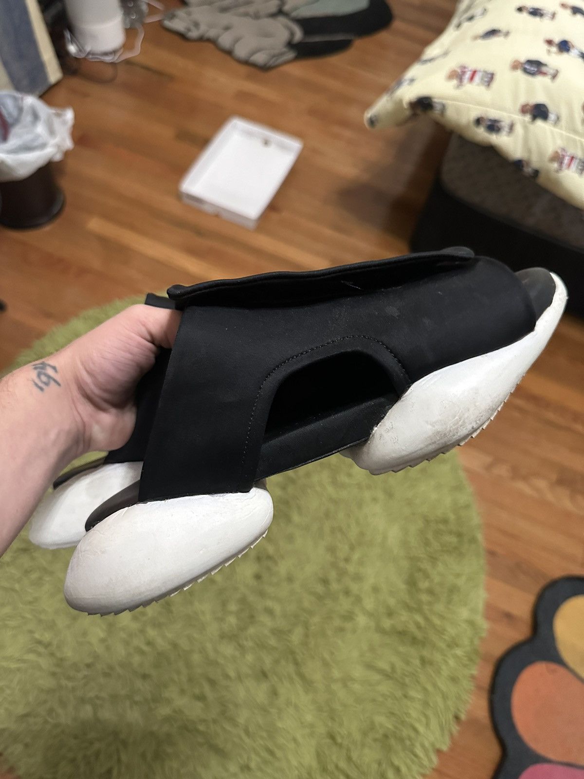 Rick Owens Rick Owens cyclops cargo slide clog sandal Size US 9 / EU 42 - 5 Thumbnail