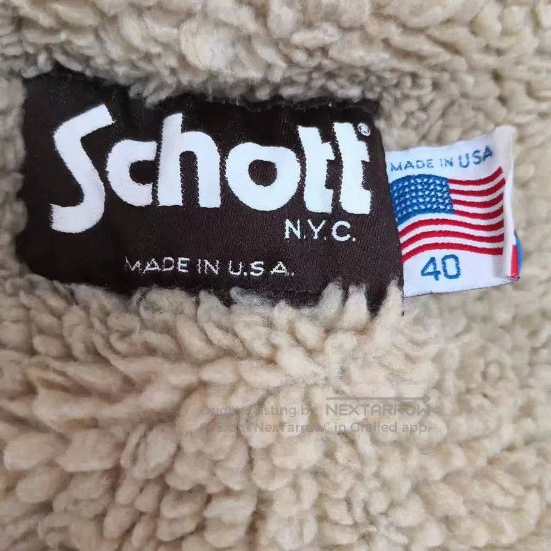 Schott Schott Hooded coat Nubuck fur integrated Size US M / EU 48-50 / 2 - 8 Thumbnail