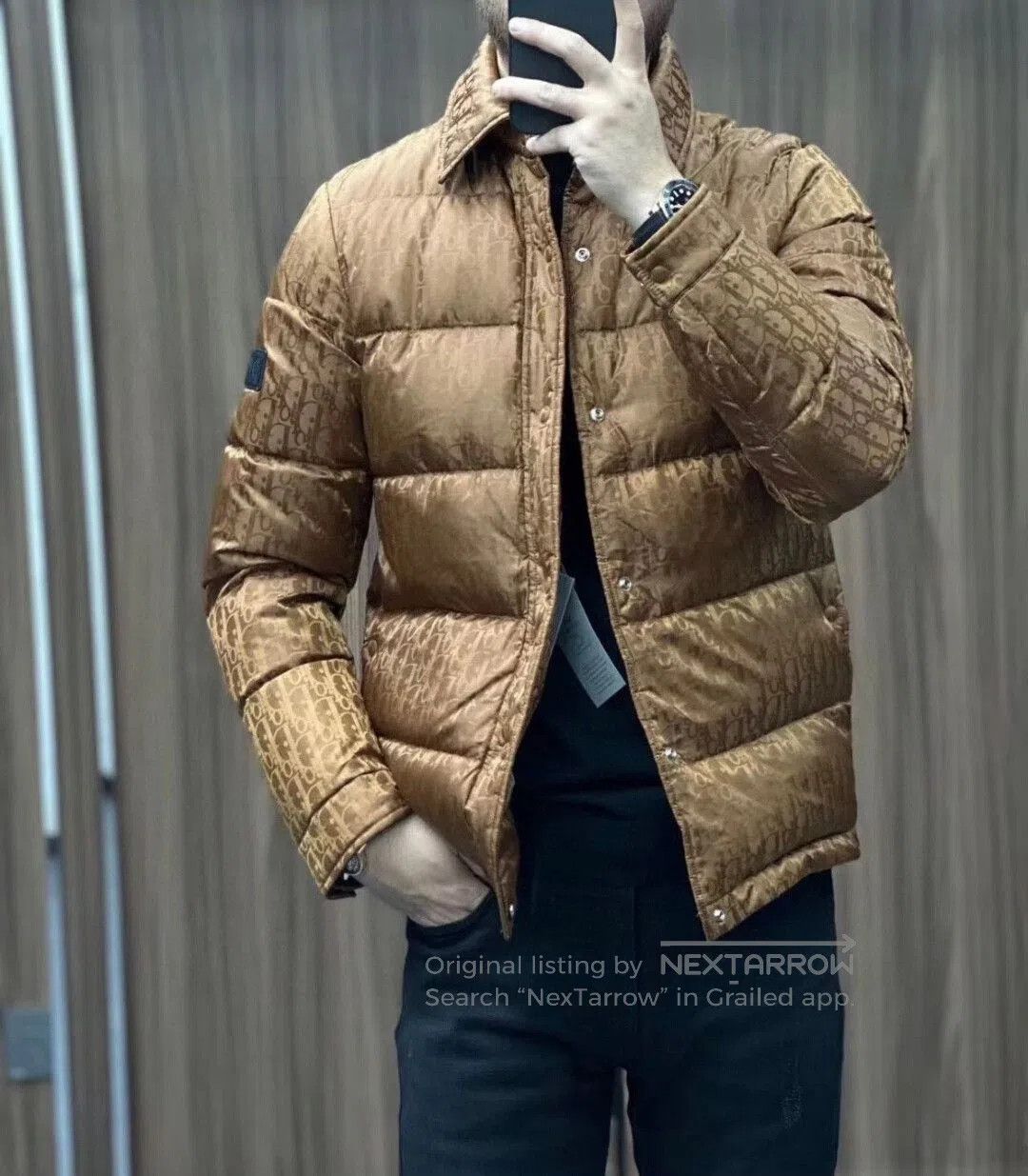 Dior dior full print laser logo down jacket. Size US L / EU 52-54 / 3 - 9 Thumbnail