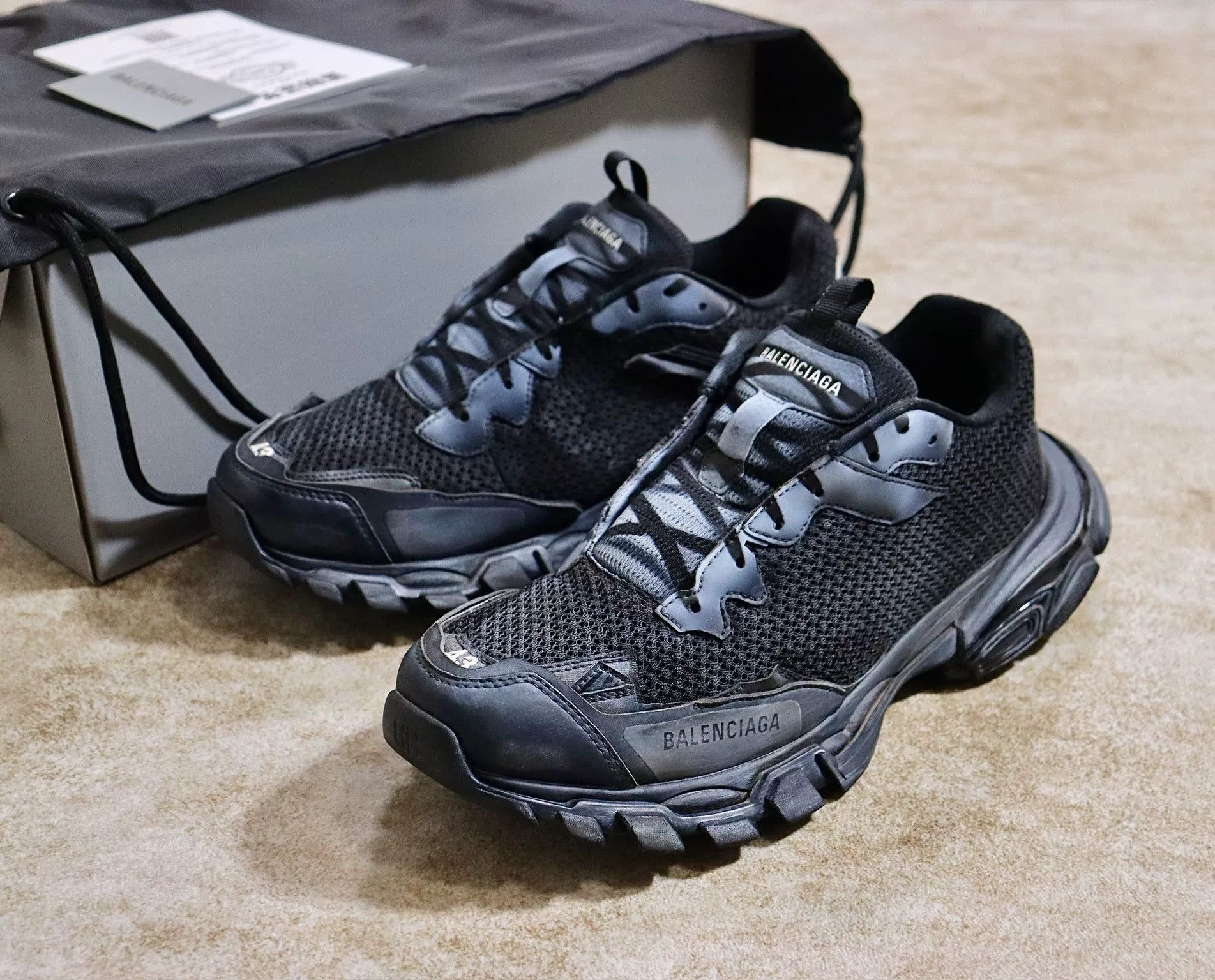 Balenciaga Balenciaga Track 3.0 Sneakers Size US 10 / EU 43 - 1 Thumbnail