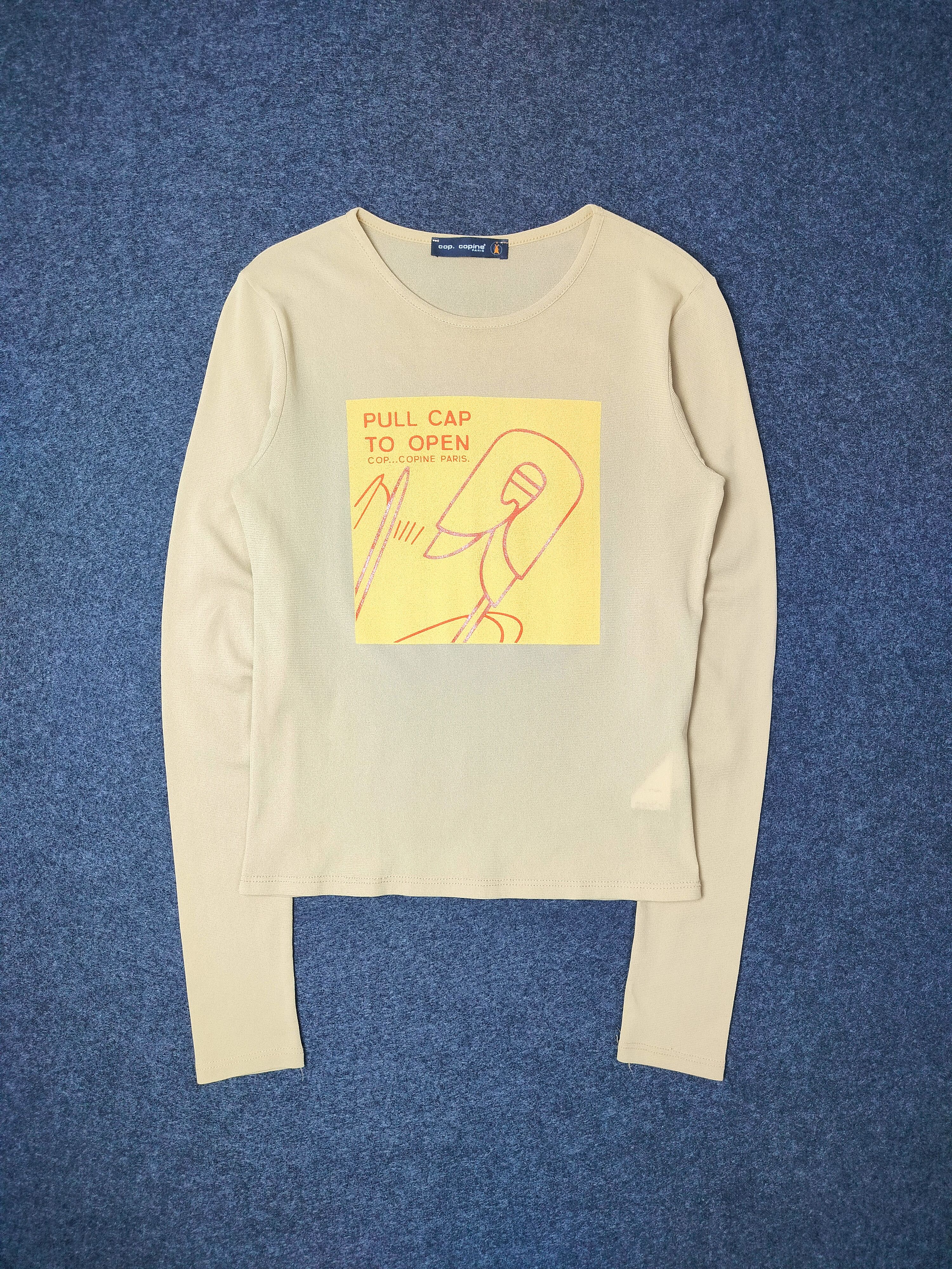 Cop Copine Vintage Y2k Cop Copine Paris Mesh Long sleeve Size M / US 6-8 / IT 42-44 - 1 Thumbnail