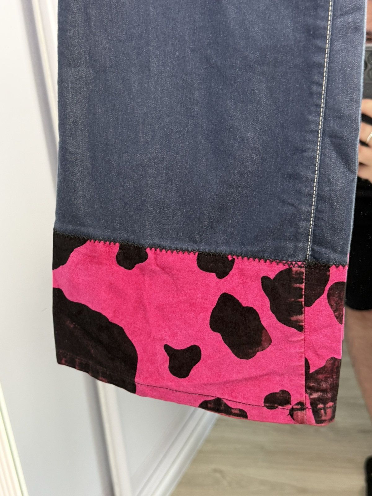 Gianfranco Ferre Archive Gianfranco Ferre Pants 1979 Flared Camo Leo Print Size 32" / US 10 / IT 46 - 10 Thumbnail