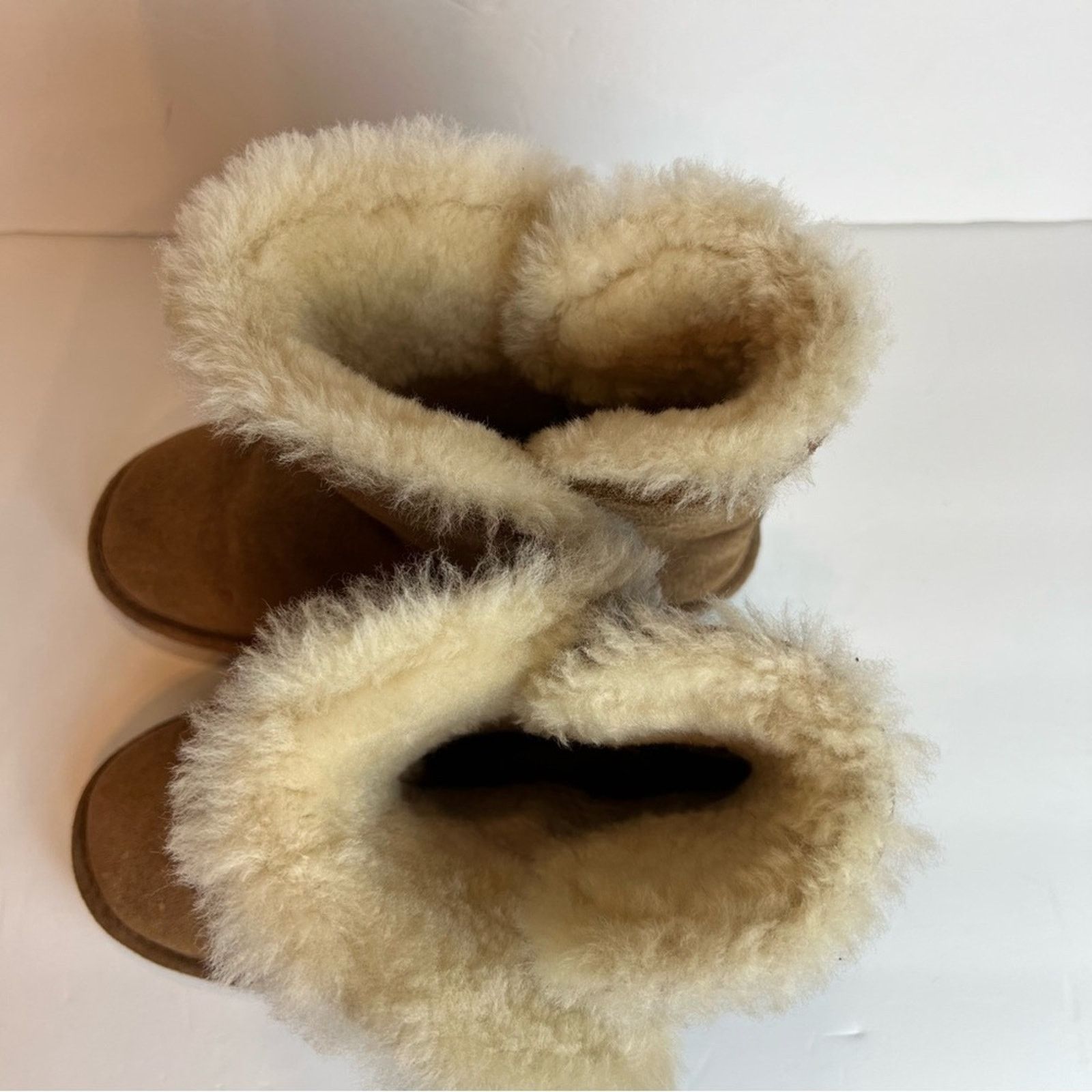 Other Bearpaw ASuede Fur Lined Pull On Toggle Boot Women’s 7 Size US 7 / IT 37 - 11 Thumbnail