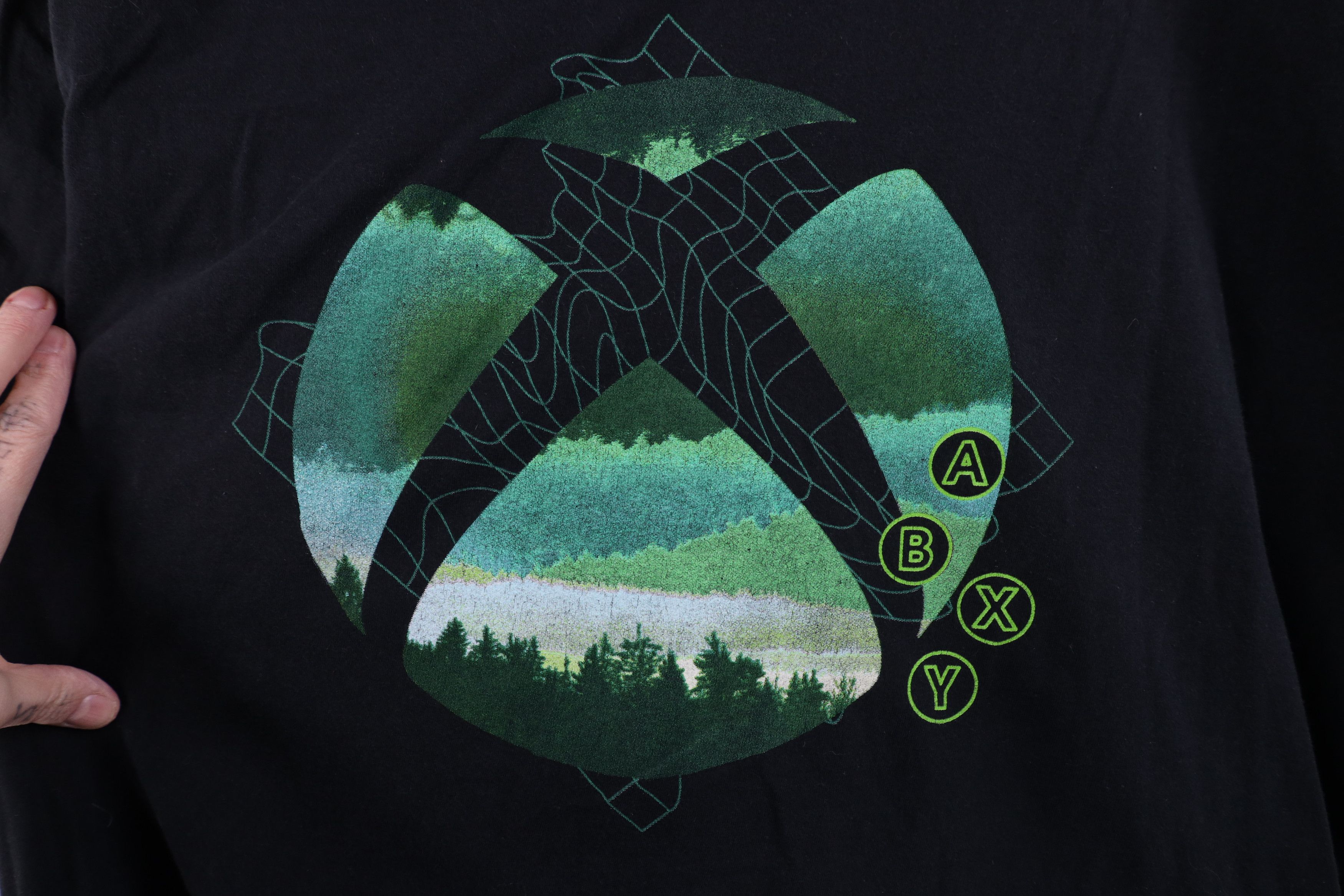 Vintage Vintage Y2K Microsoft Xbox Game Gamer Short Sleeve T-Shirt Size US XXL / EU 58 / 5 - 4 Thumbnail