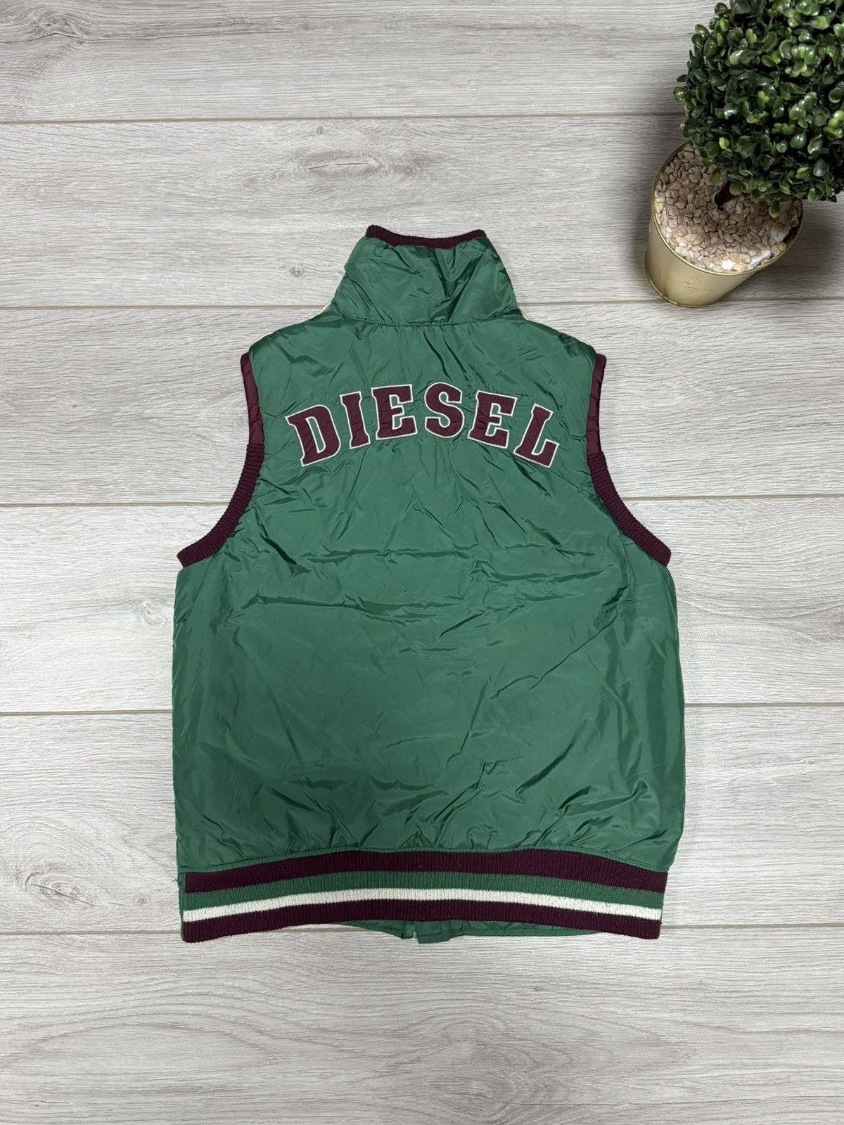 Diesel Diesel archive vintage nylon vest zip Size L / US 10 / IT 46 - 2 Thumbnail