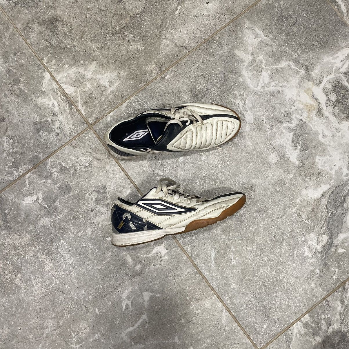 Pro Player × Umbro Vintage 90s Umbro PRO soccer boots SHOES FIFA UEFA skeleton Size US 10.5 / EU 43-44 - 1 Thumbnail