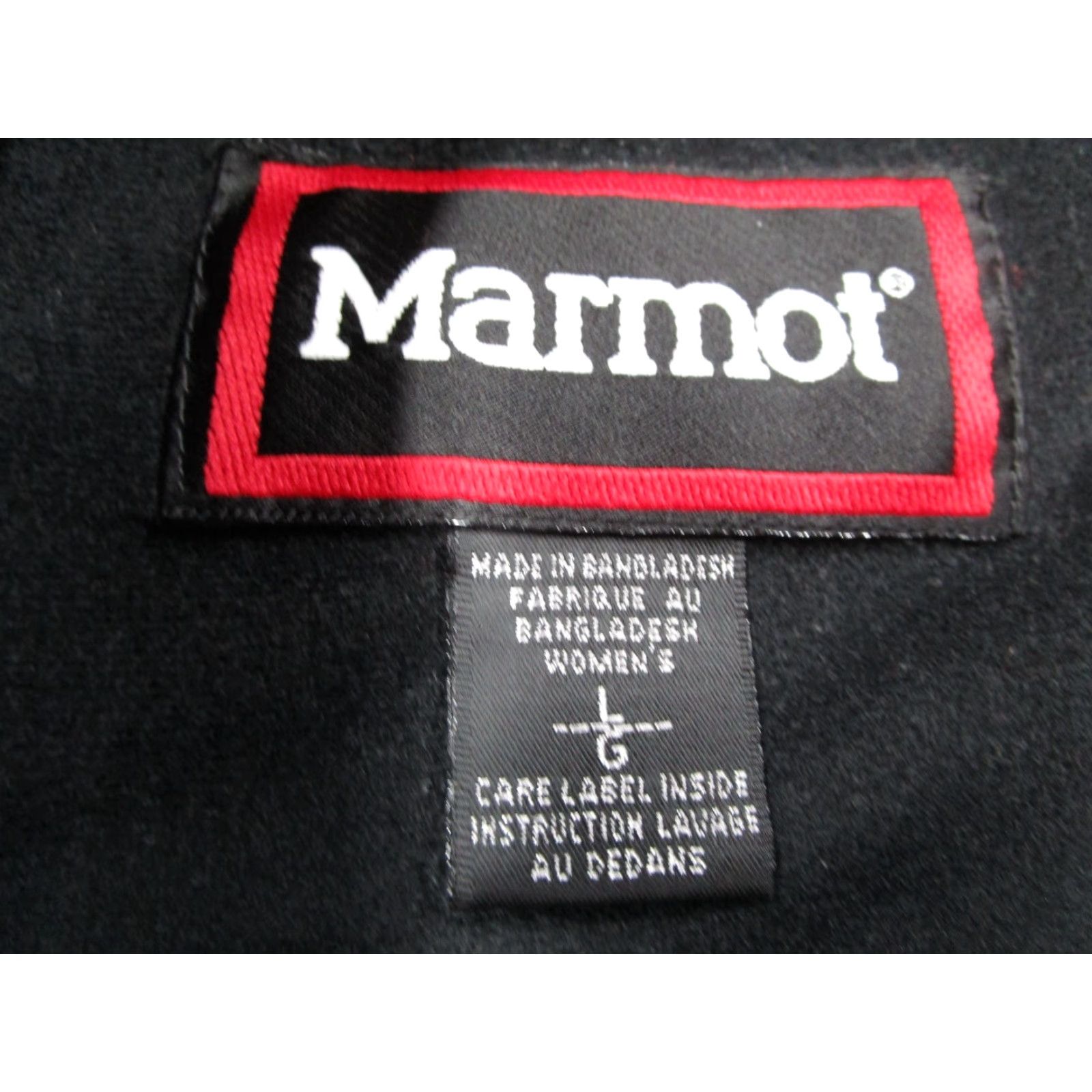 Marmot Marmot Women Jacket Large Red Fleece Lined Full Zip Windbreaker Hike Workwear Size L / US 10 / IT 46 - 2 Thumbnail
