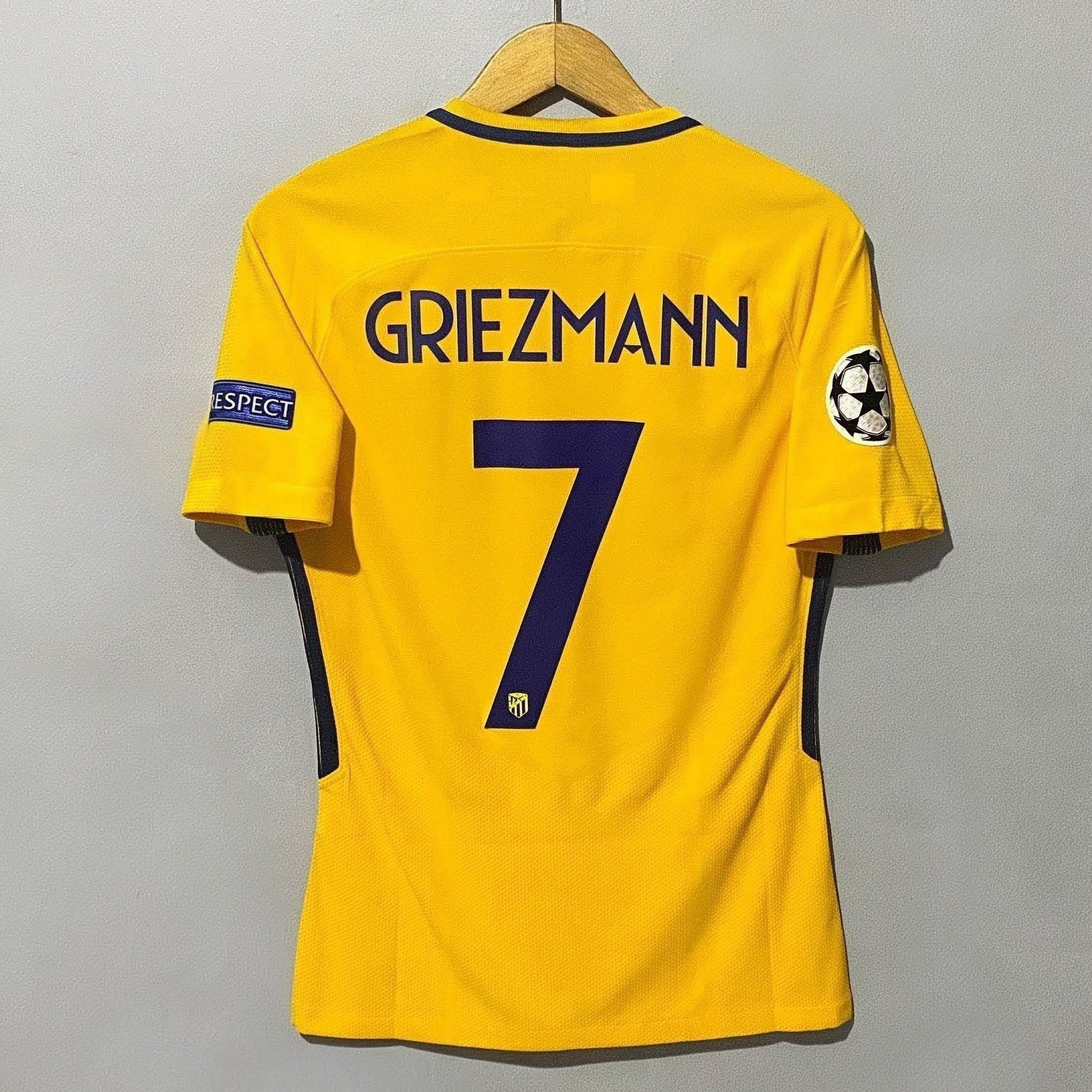 Nike Atletico Madrid 2017-2018 Away Player Issue Jersey Griezmann Size US M / EU 48-50 / 2 - 2 Thumbnail