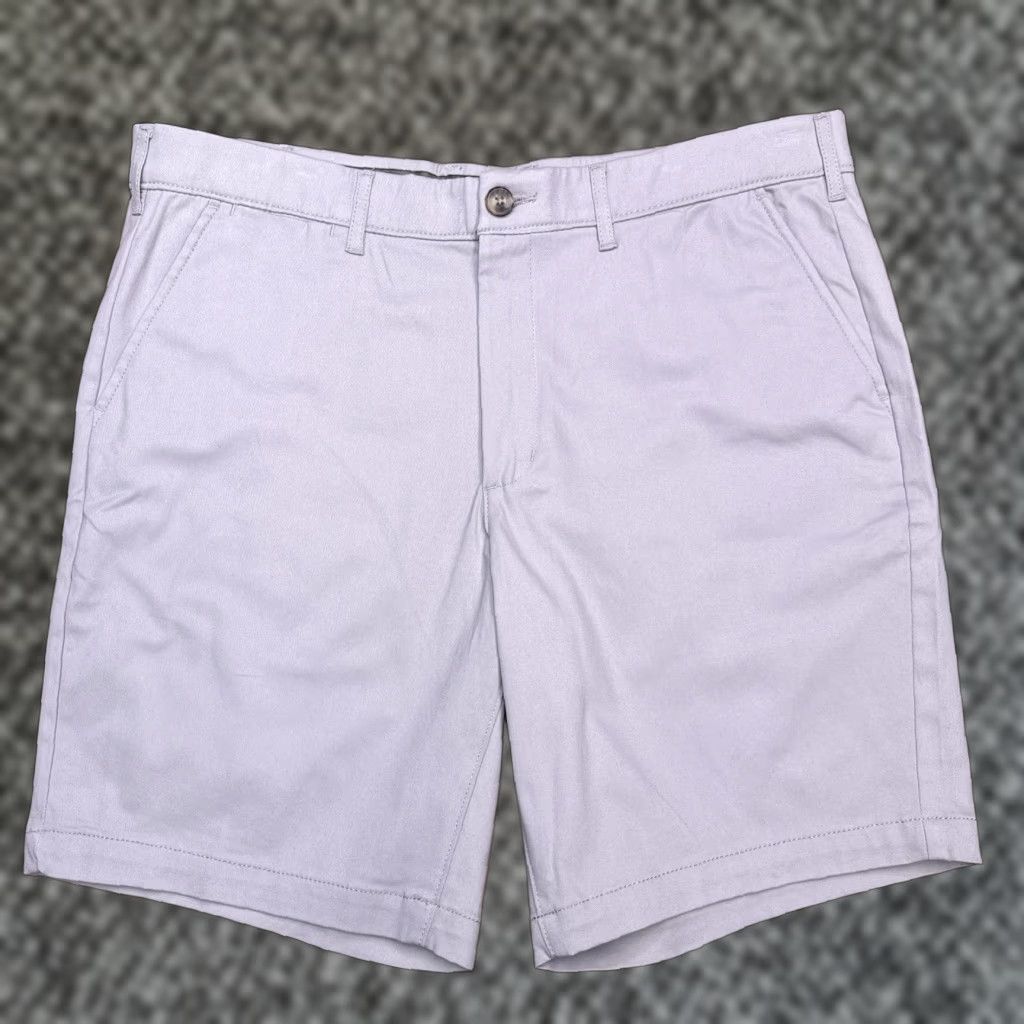 Vintage Sonoma Shorts Mens 38 Gray Mid Rise Stretch Chino Twill Regular Fit New Size US 38 / EU 54 - 1 Thumbnail