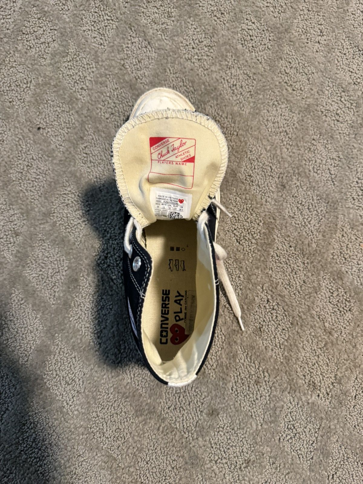 Comme des Garcons × Converse Come des Garçson Play x Converse Chuck Size US 10 / EU 43 - 6 Thumbnail
