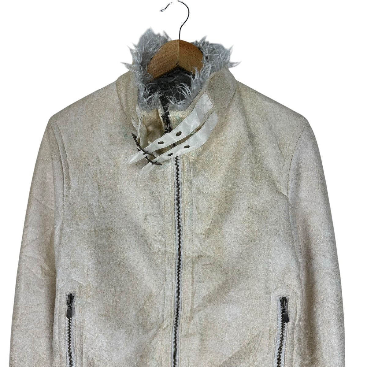 Tornado Mart ☀️TORNADO MART SYNTHETIC LEATHER SHERPA JACKET Size US L / EU 52-54 / 3 - 4 Thumbnail