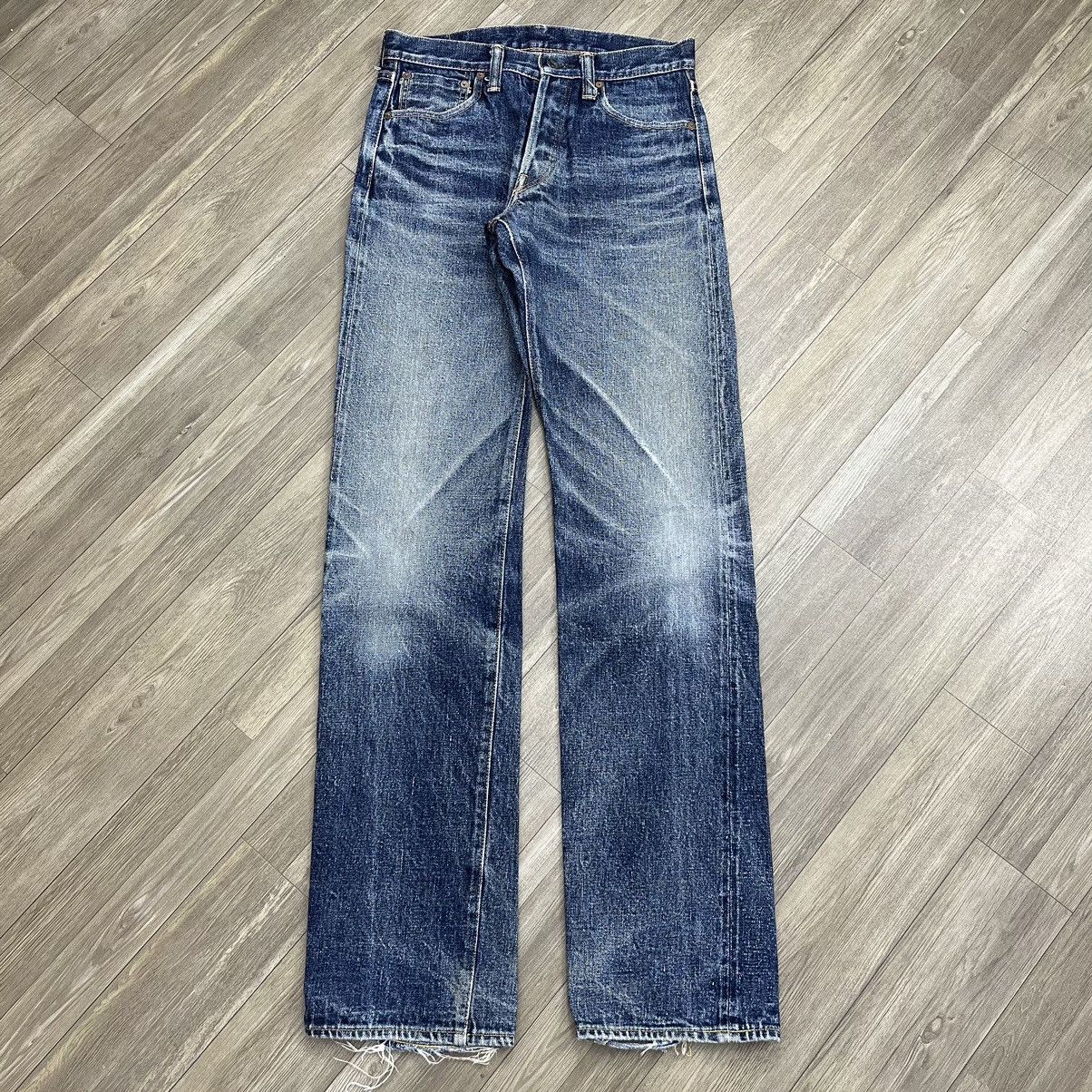Distressed Denim Japanese Brand Samurai Jeans Vintage Samurai Jeans S5000VX 21oz Distressed Selvedge Denim Grailed